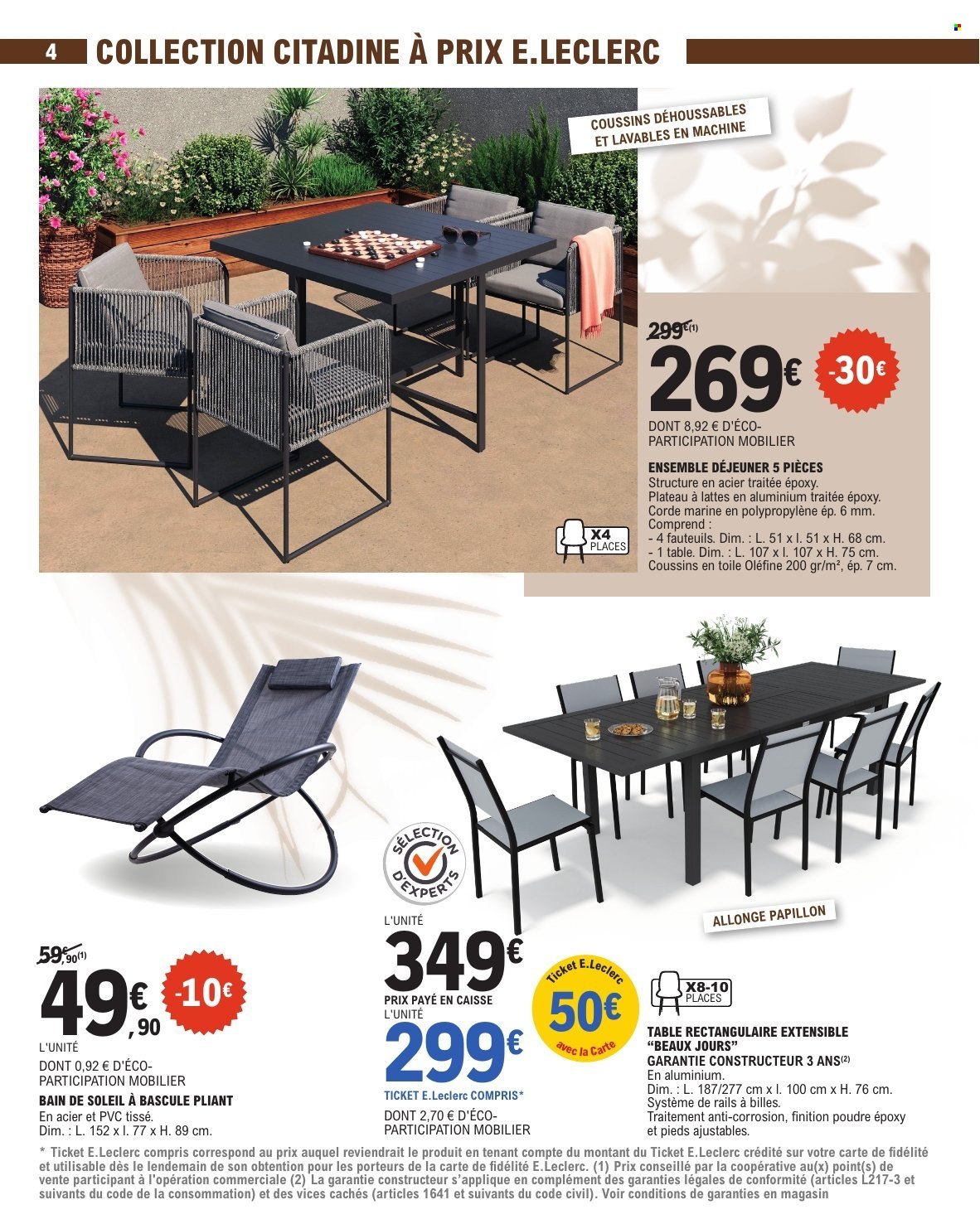 Catalogue E.Leclerc - 31/03/2026 - 18/04/2026. Page 4