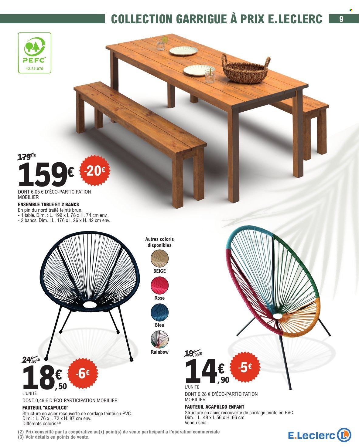 Catalogue E.Leclerc - 31/03/2026 - 18/04/2026. Page 9