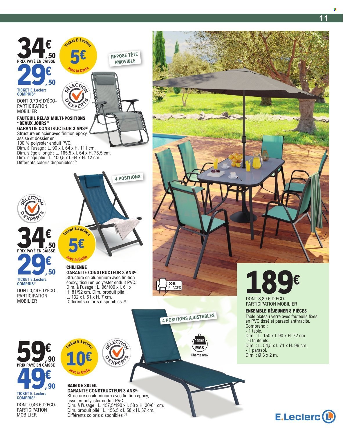 Catalogue E.Leclerc - 31/03/2026 - 18/04/2026. Page 11