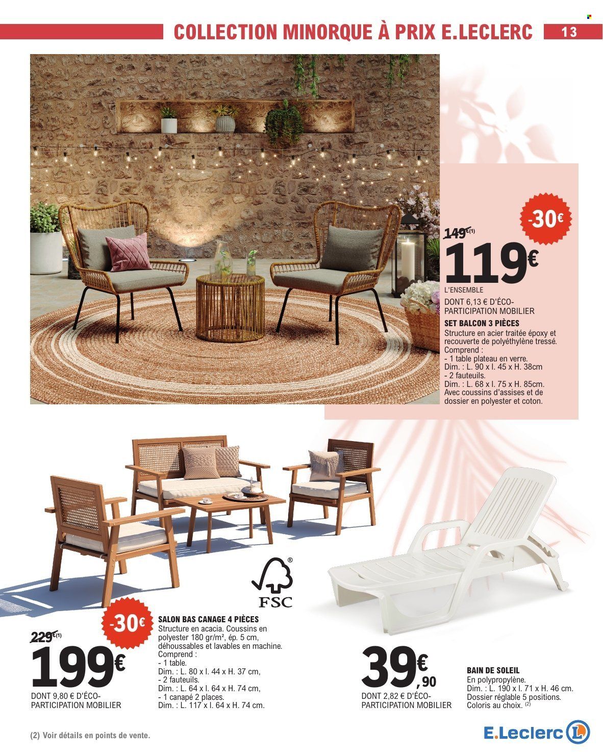 Catalogue E.Leclerc - 31/03/2026 - 18/04/2026. Page 13