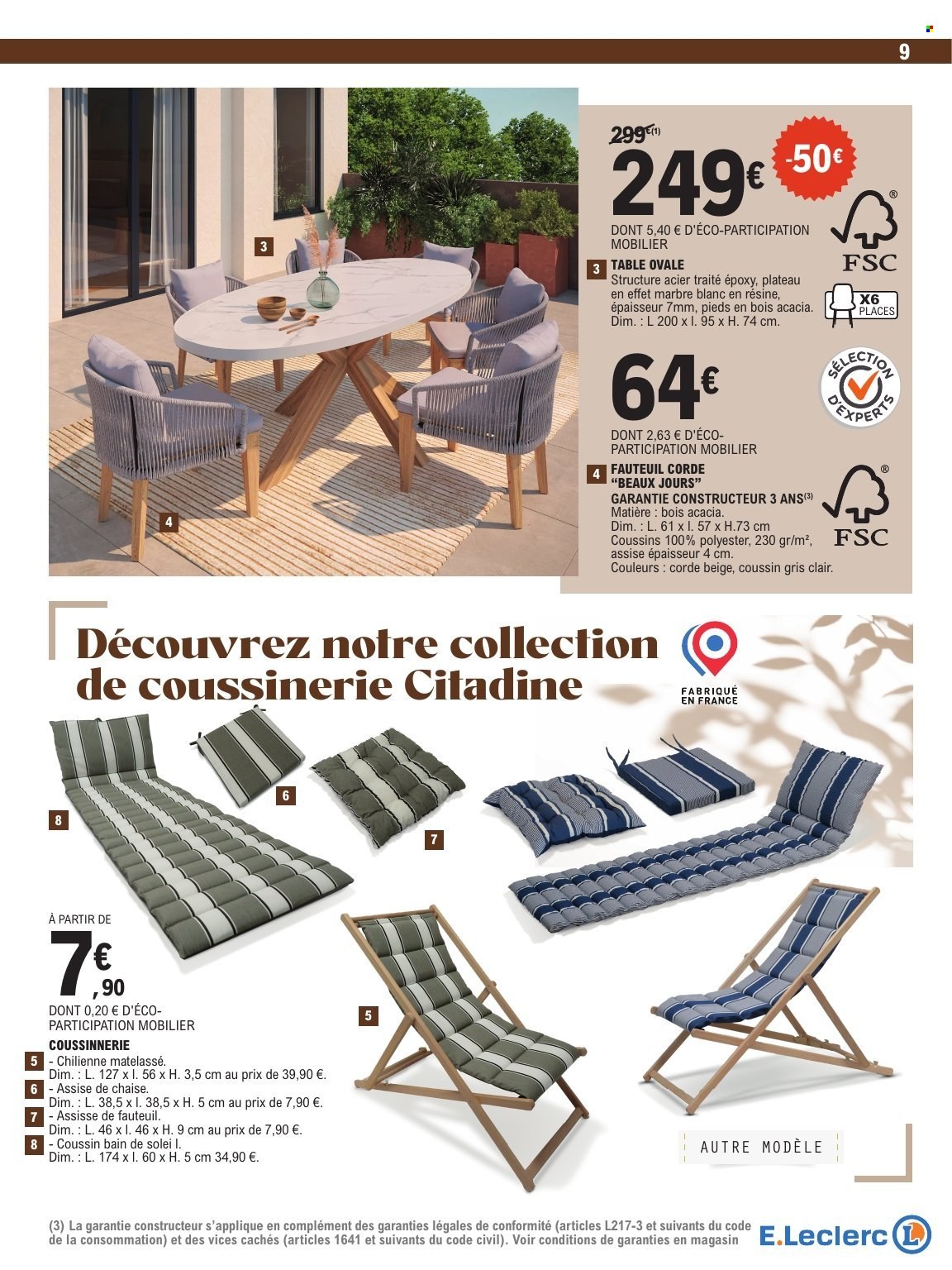 Catalogue E.Leclerc - 31/03/2026 - 18/04/2026. Page 9