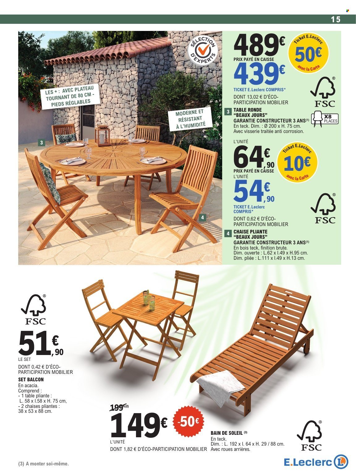 Catalogue E.Leclerc - 31/03/2026 - 18/04/2026. Page 15