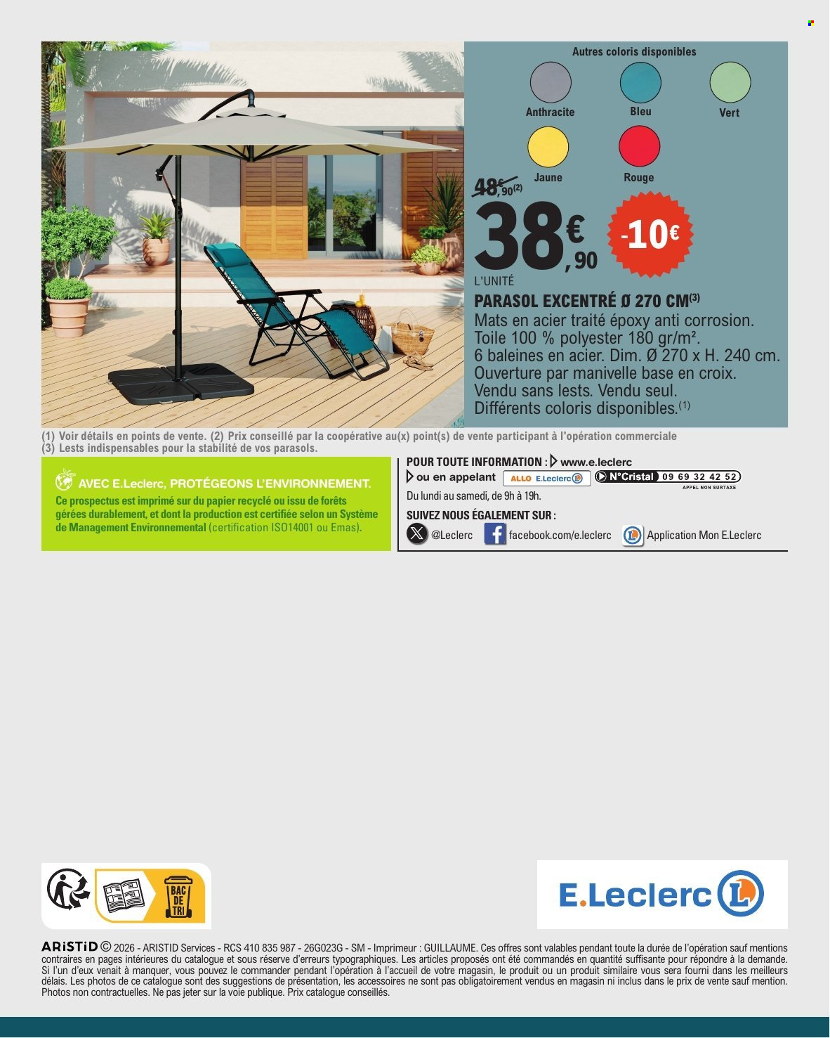 Catalogue E.Leclerc - 31/03/2026 - 18/04/2026. Page 20