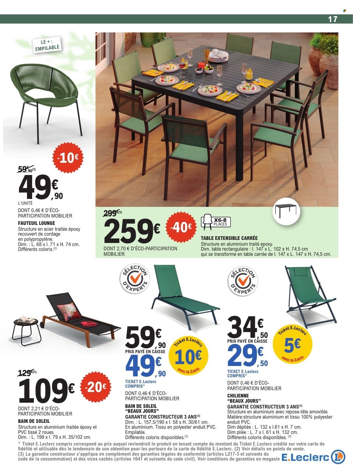 Catalogue E.Leclerc - 31/03/2026 - 18/04/2026. Page 17