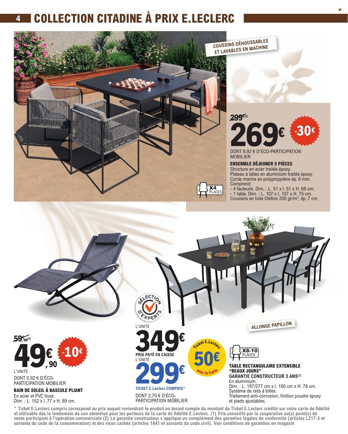 Catalogue E.Leclerc - 31/03/2026 - 18/04/2026. Page 4