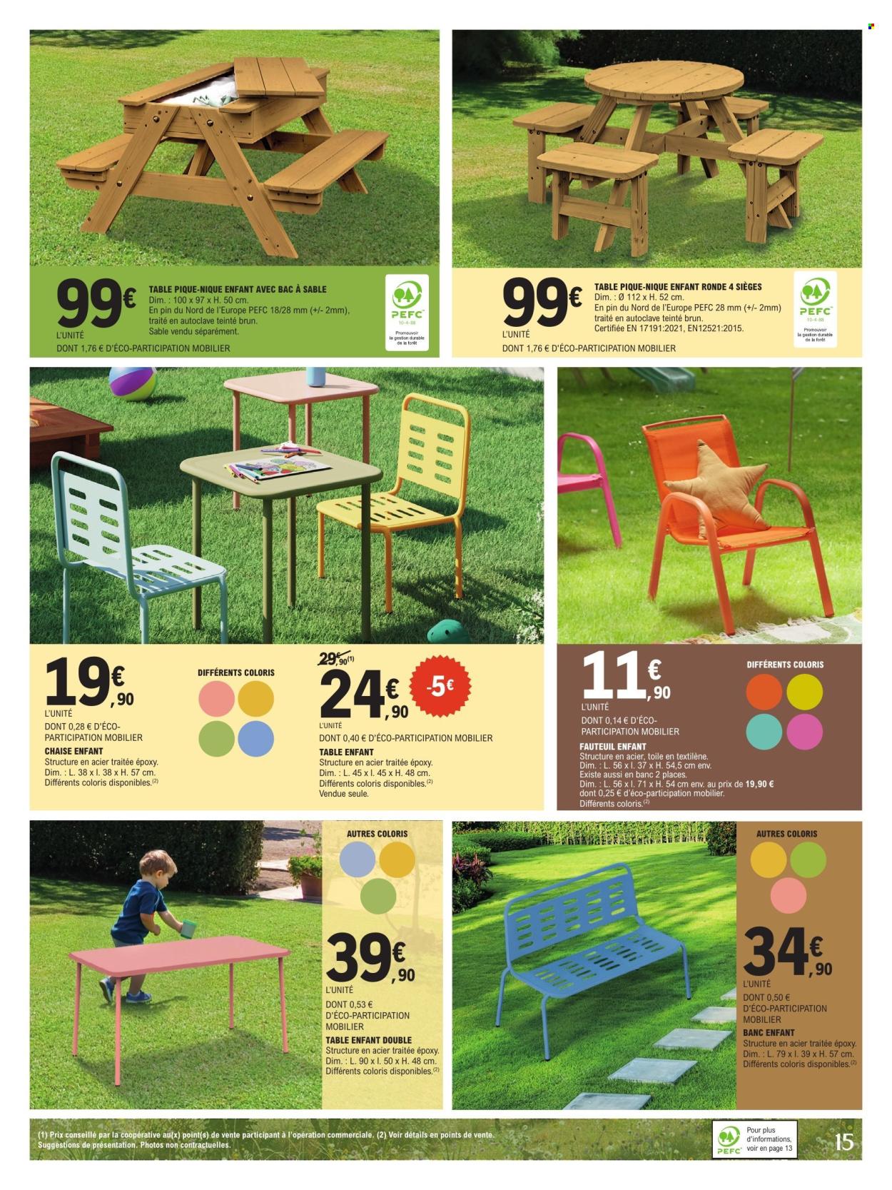 Catalogue E.Leclerc - 31/03/2026 - 11/04/2026. Page 15