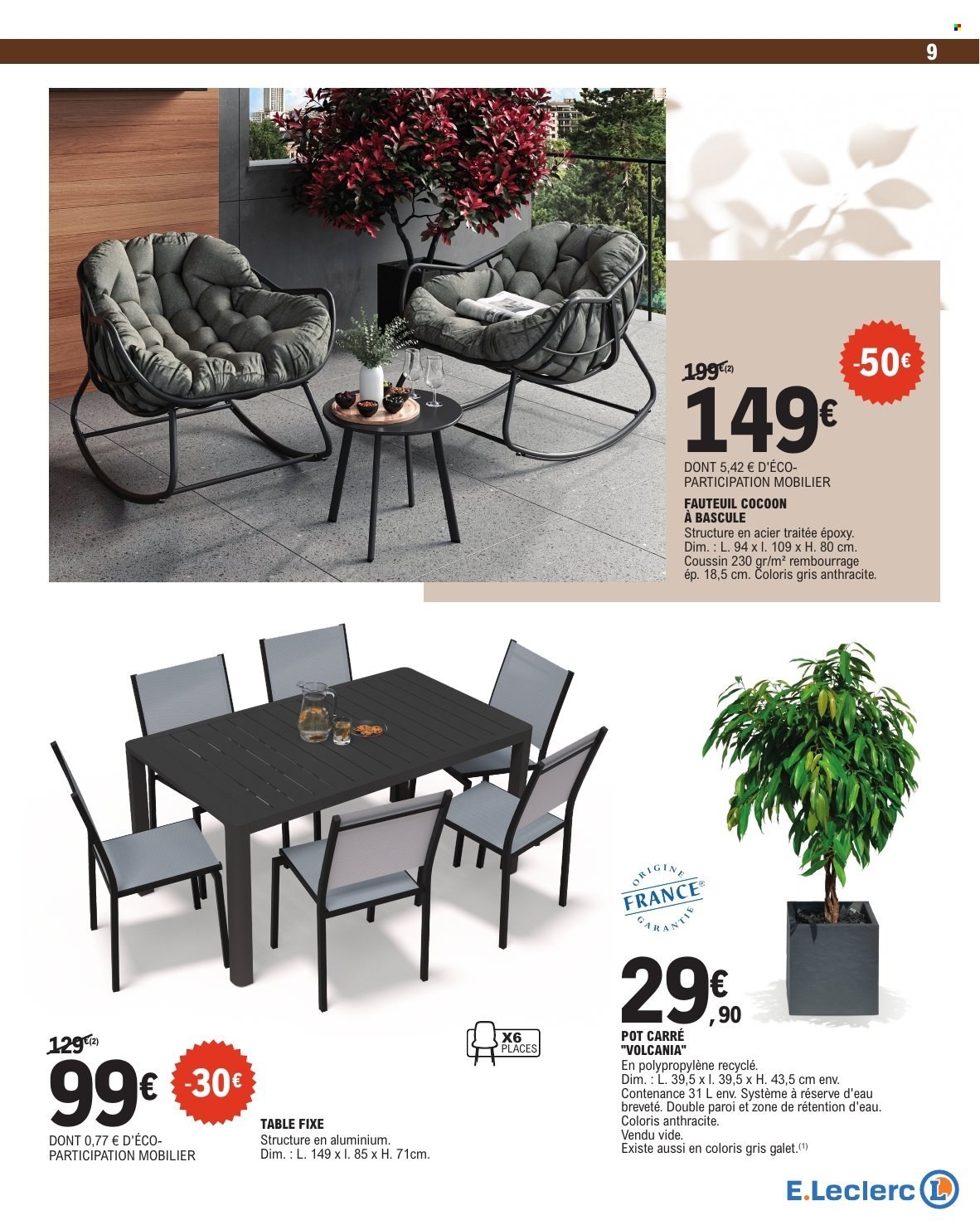 Catalogue E.Leclerc - 31/03/2026 - 18/04/2026. Page 9