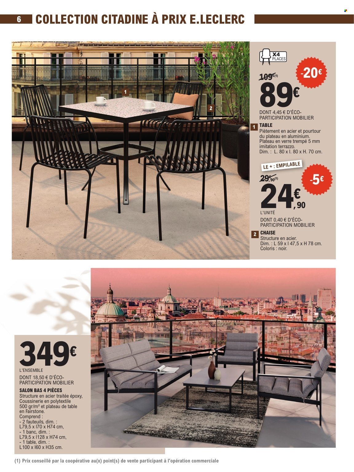 Catalogue E.Leclerc - 31/03/2026 - 18/04/2026. Page 6