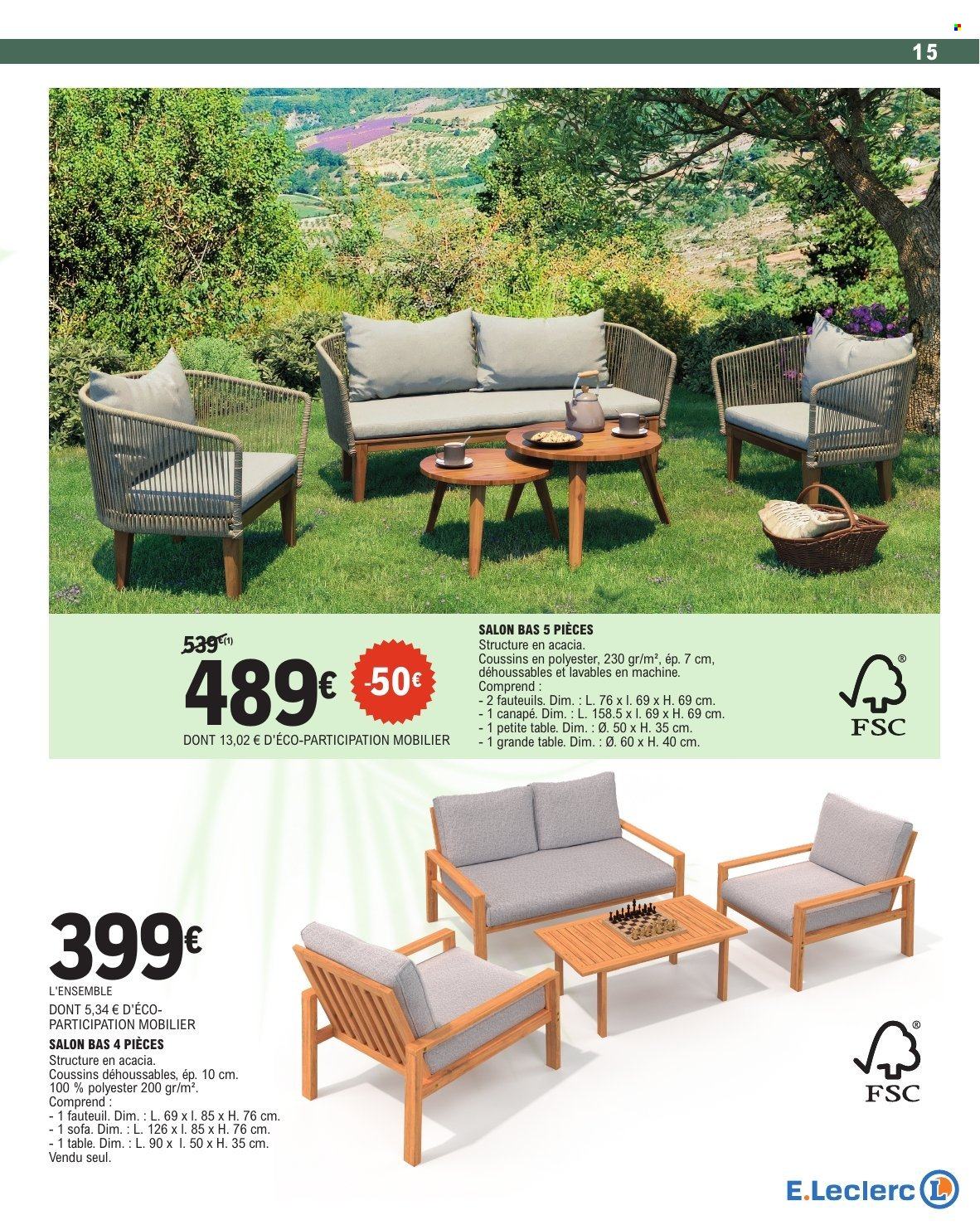 Catalogue E.Leclerc - 31/03/2026 - 18/04/2026. Page 15