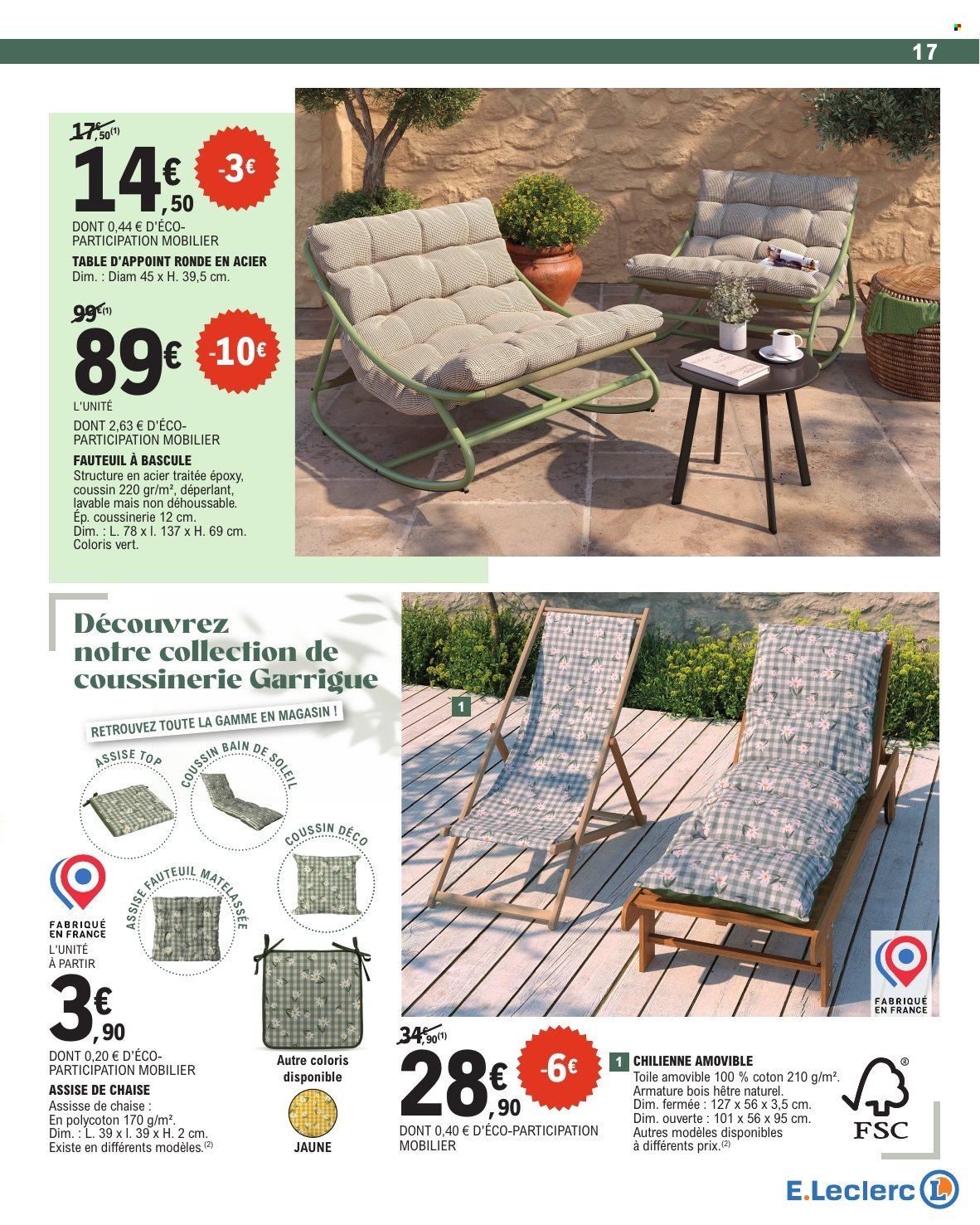 Catalogue E.Leclerc - 31/03/2026 - 18/04/2026. Page 17