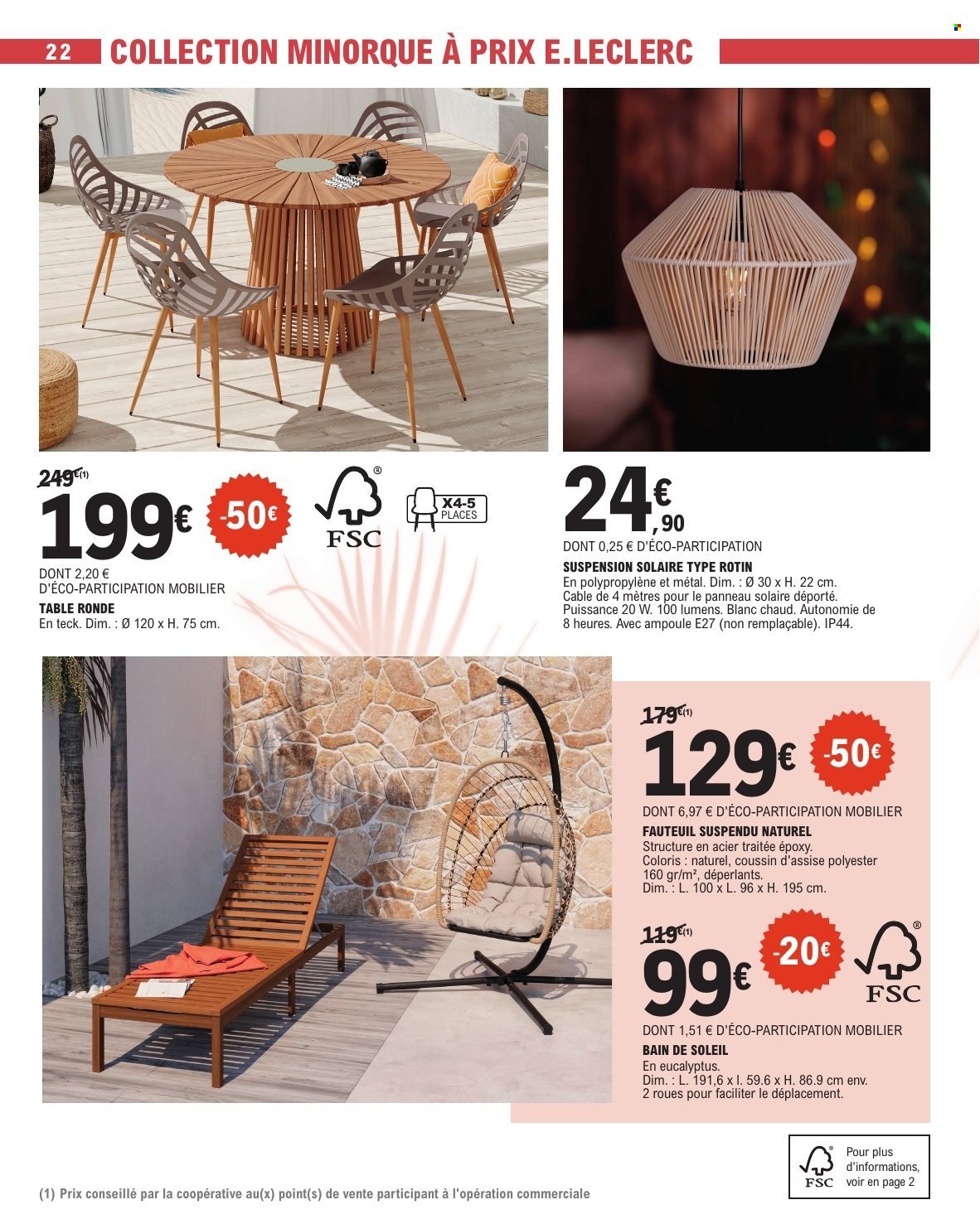 Catalogue E.Leclerc - 31/03/2026 - 18/04/2026. Page 22