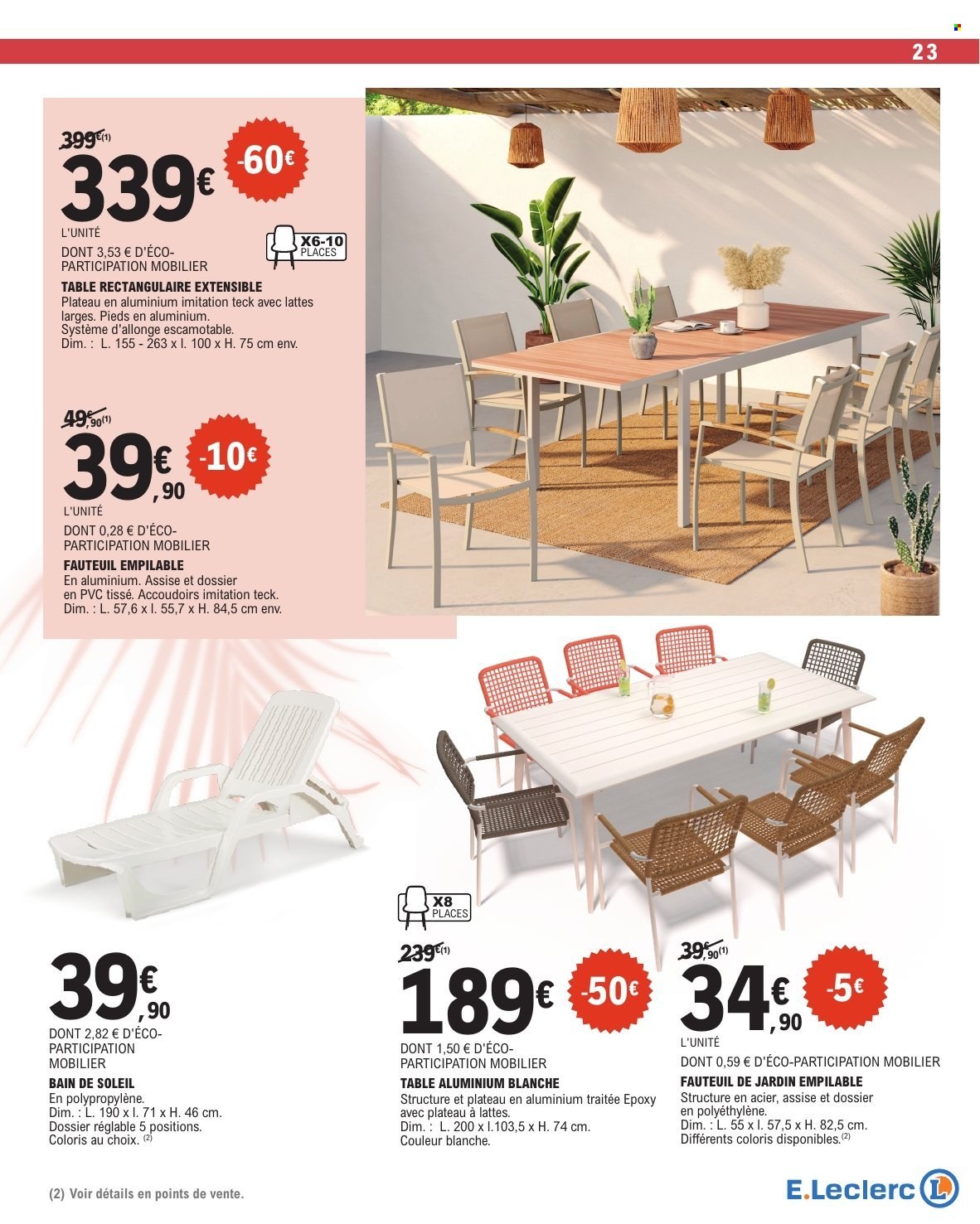 Catalogue E.Leclerc - 31/03/2026 - 18/04/2026. Page 23