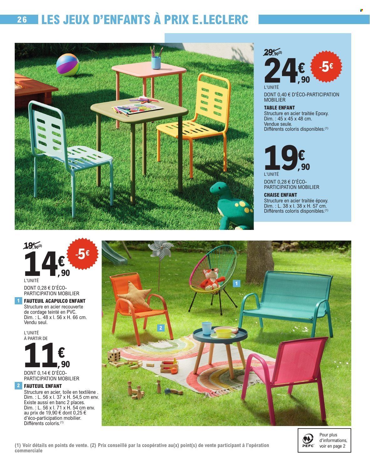 Catalogue E.Leclerc - 31/03/2026 - 18/04/2026. Page 26