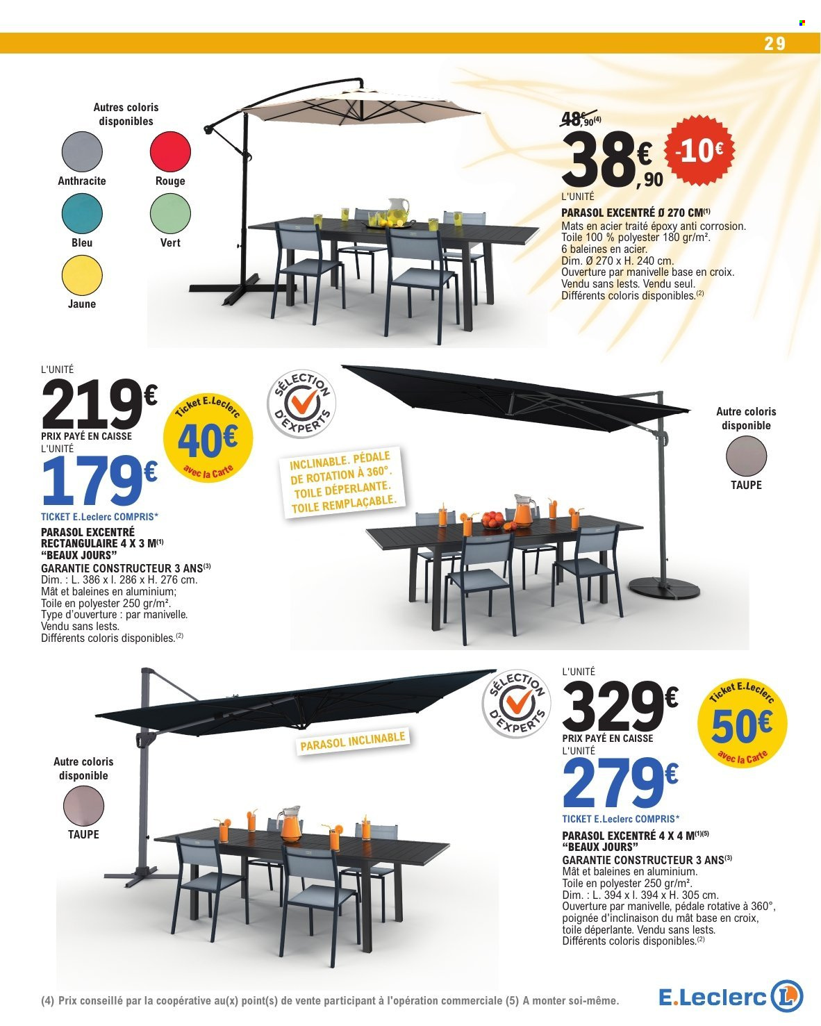 Catalogue E.Leclerc - 31/03/2026 - 18/04/2026. Page 29