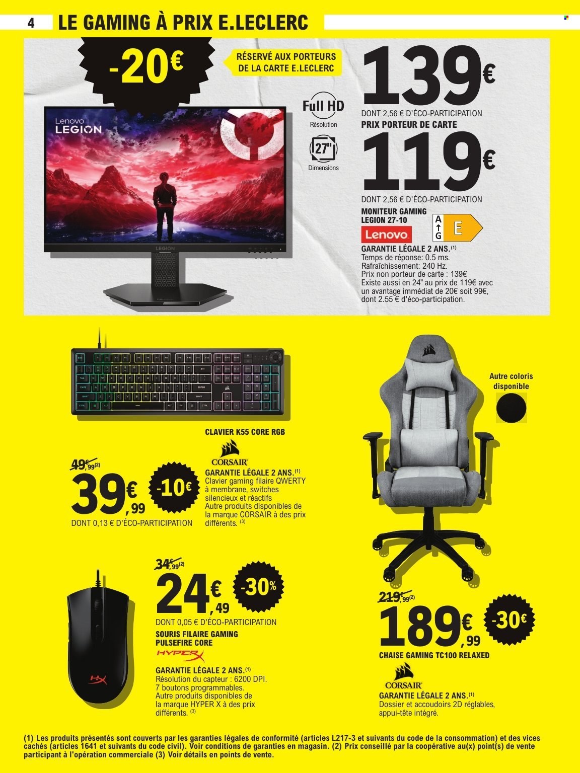 Catalogue E.Leclerc - 31/03/2026 - 11/04/2026. Page 4