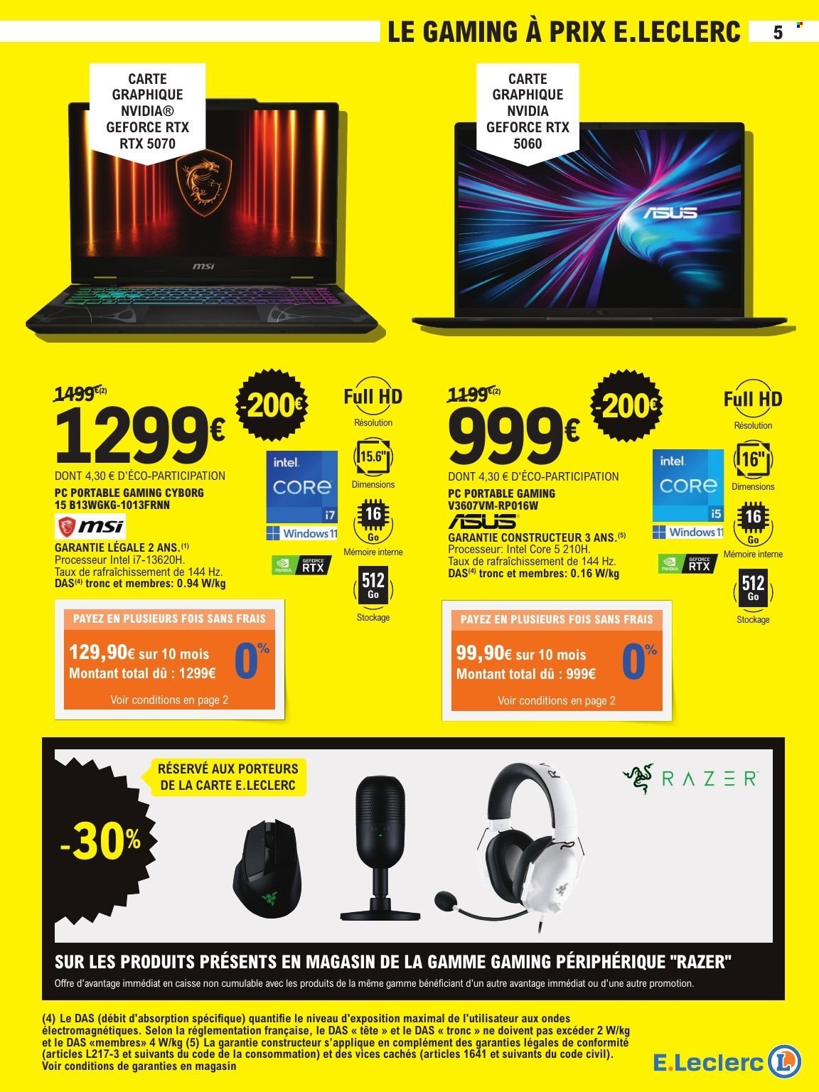 Catalogue E.Leclerc - 31/03/2026 - 11/04/2026. Page 5