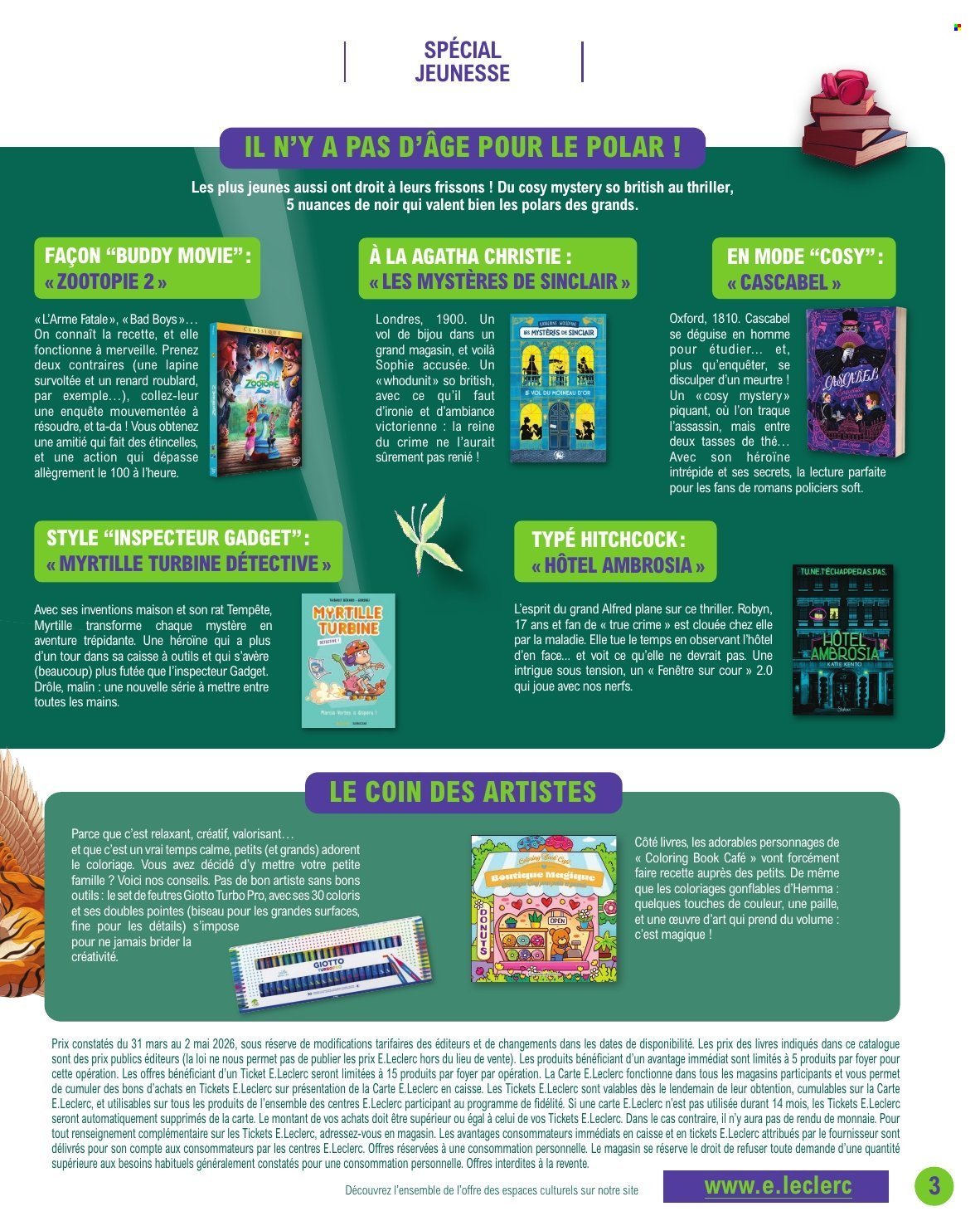 Catalogue E.Leclerc - 31/03/2026 - 02/05/2026. Page 3
