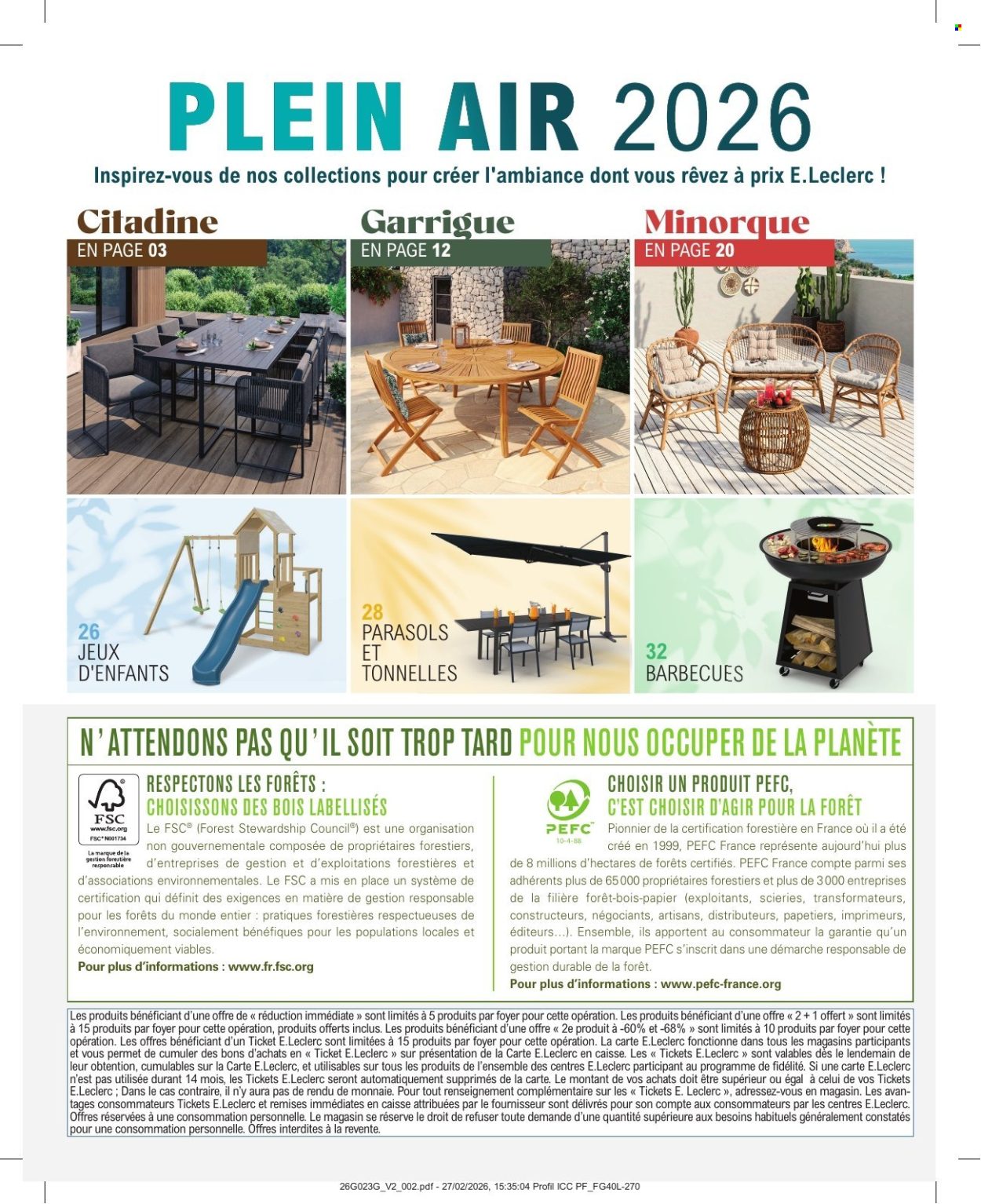 Catalogue E.Leclerc - 31/03/2026 - 18/04/2026. Page 2