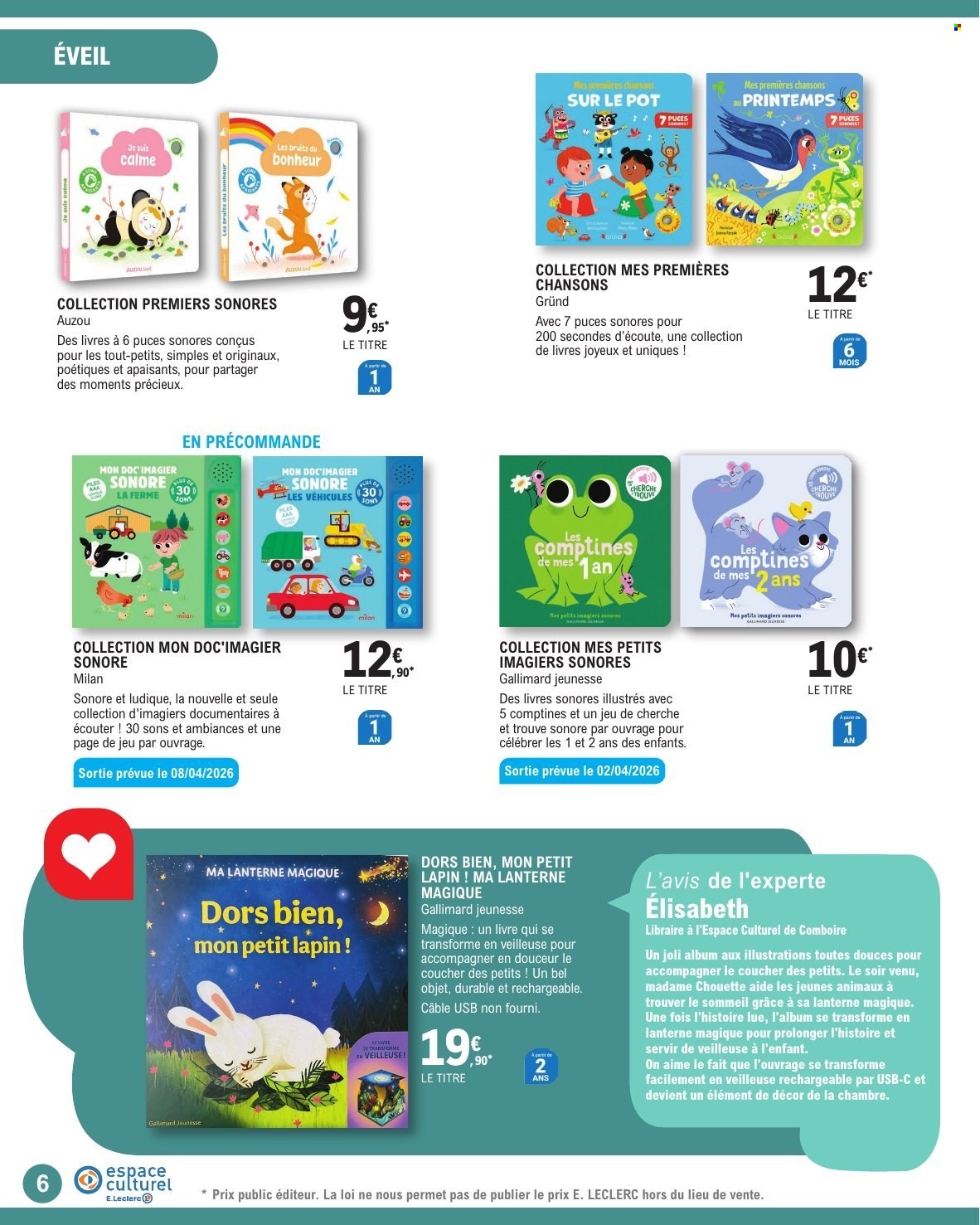 Catalogue E.Leclerc - 31/03/2026 - 02/05/2026. Page 6
