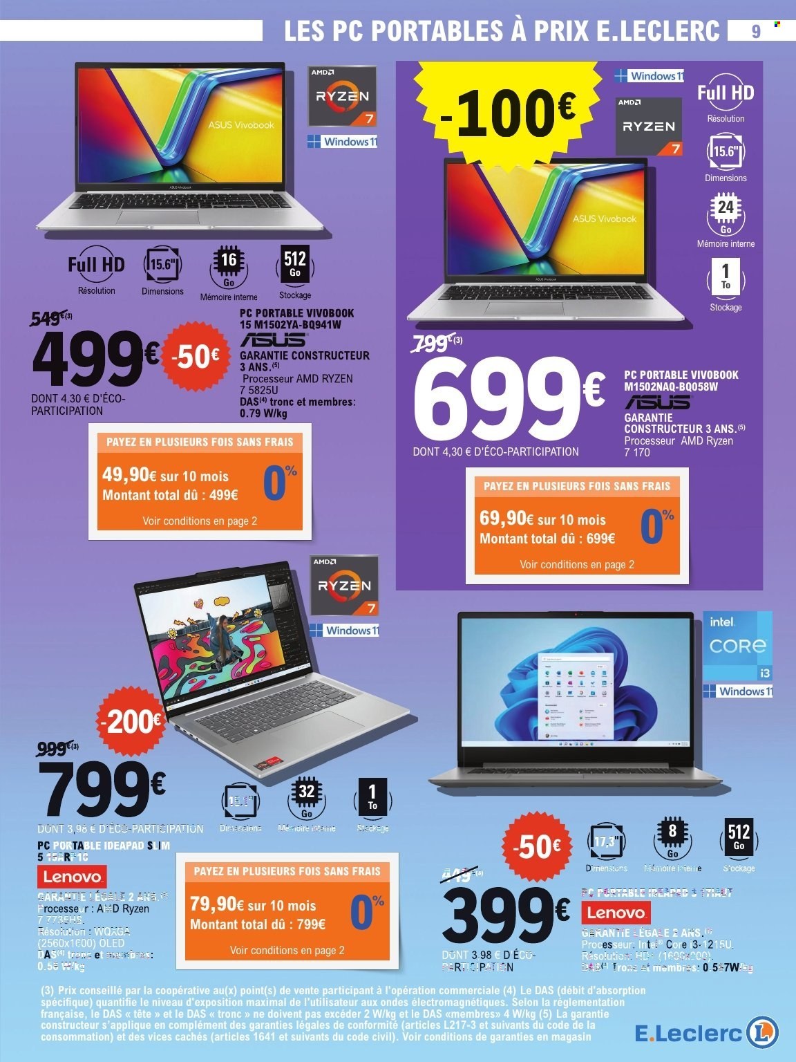 Catalogue E.Leclerc - 31/03/2026 - 11/04/2026. Page 9