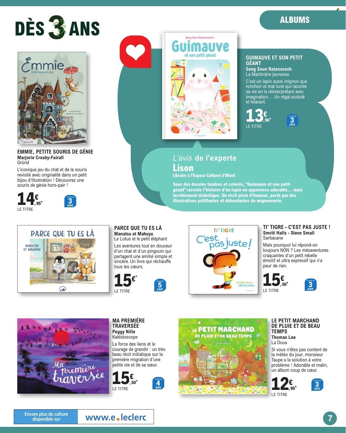 Catalogue E.Leclerc - 31/03/2026 - 02/05/2026. Page 7