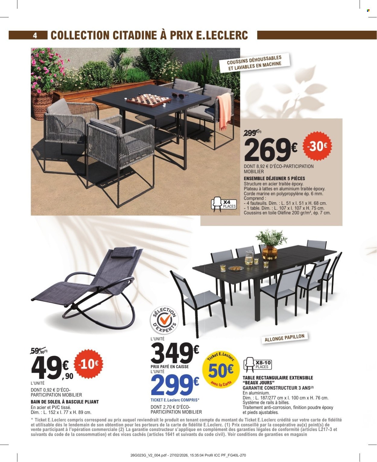 Catalogue E.Leclerc - 31/03/2026 - 18/04/2026. Page 4