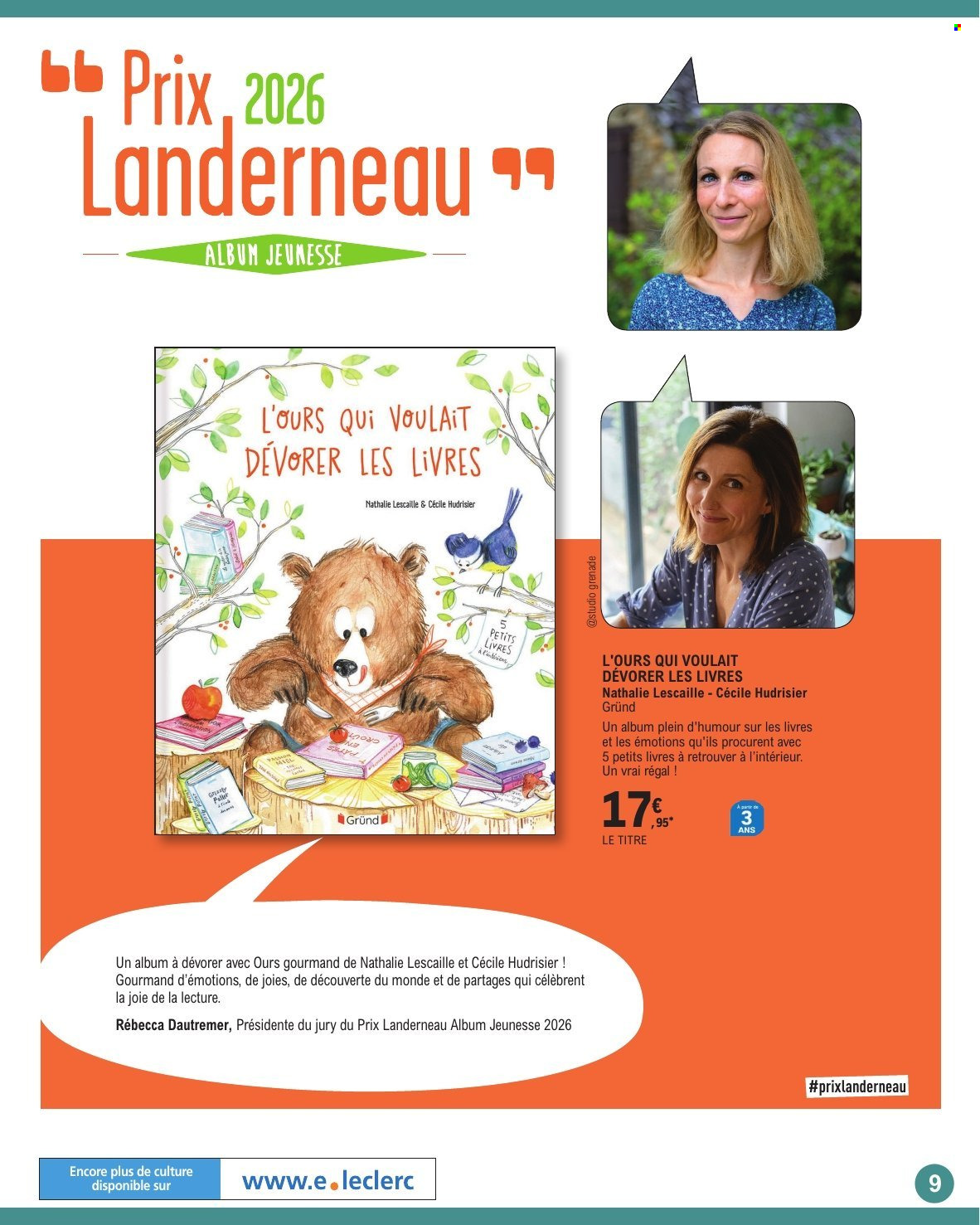 Catalogue E.Leclerc - 31/03/2026 - 02/05/2026. Page 9