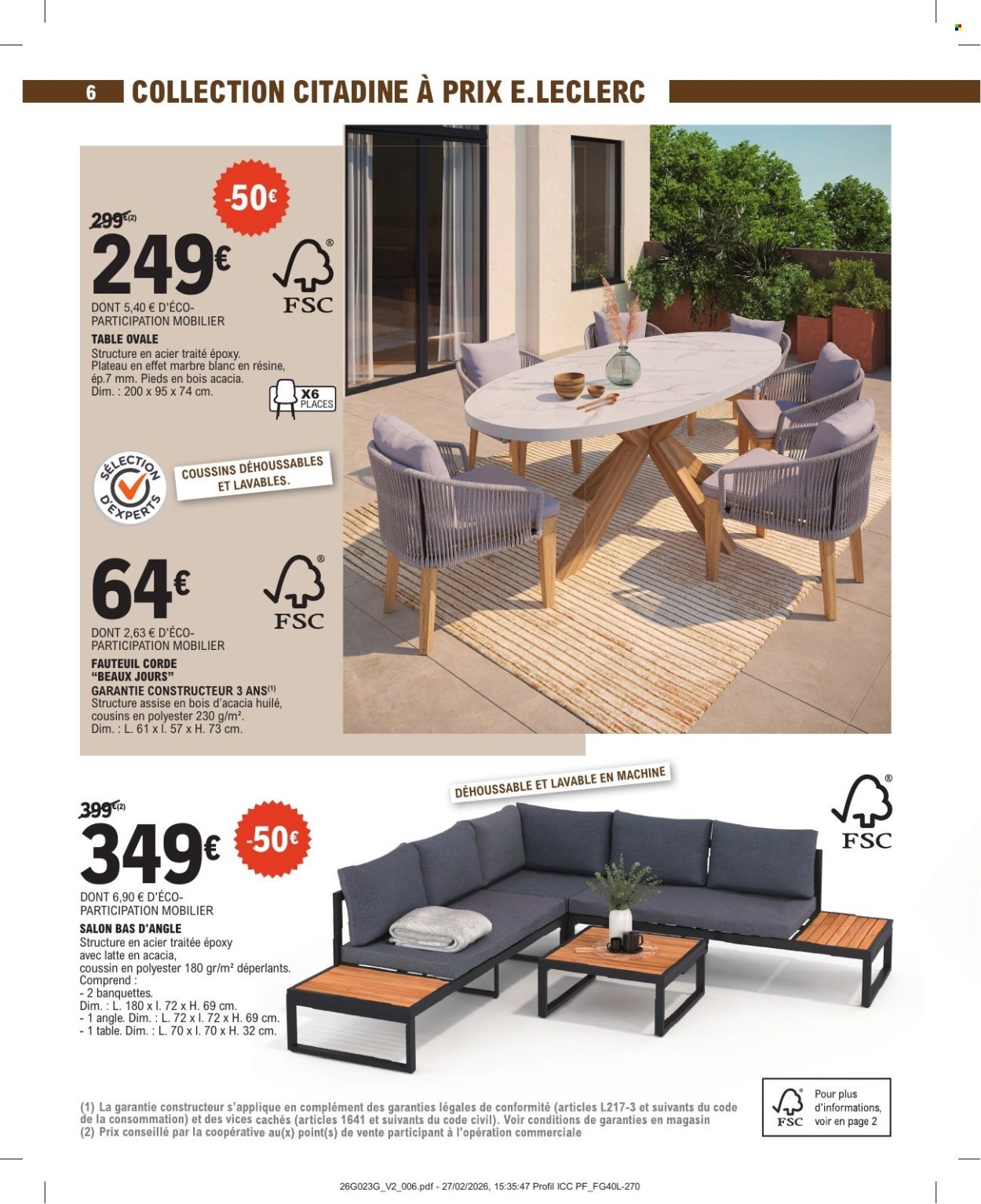 Catalogue E.Leclerc - 31/03/2026 - 18/04/2026. Page 6