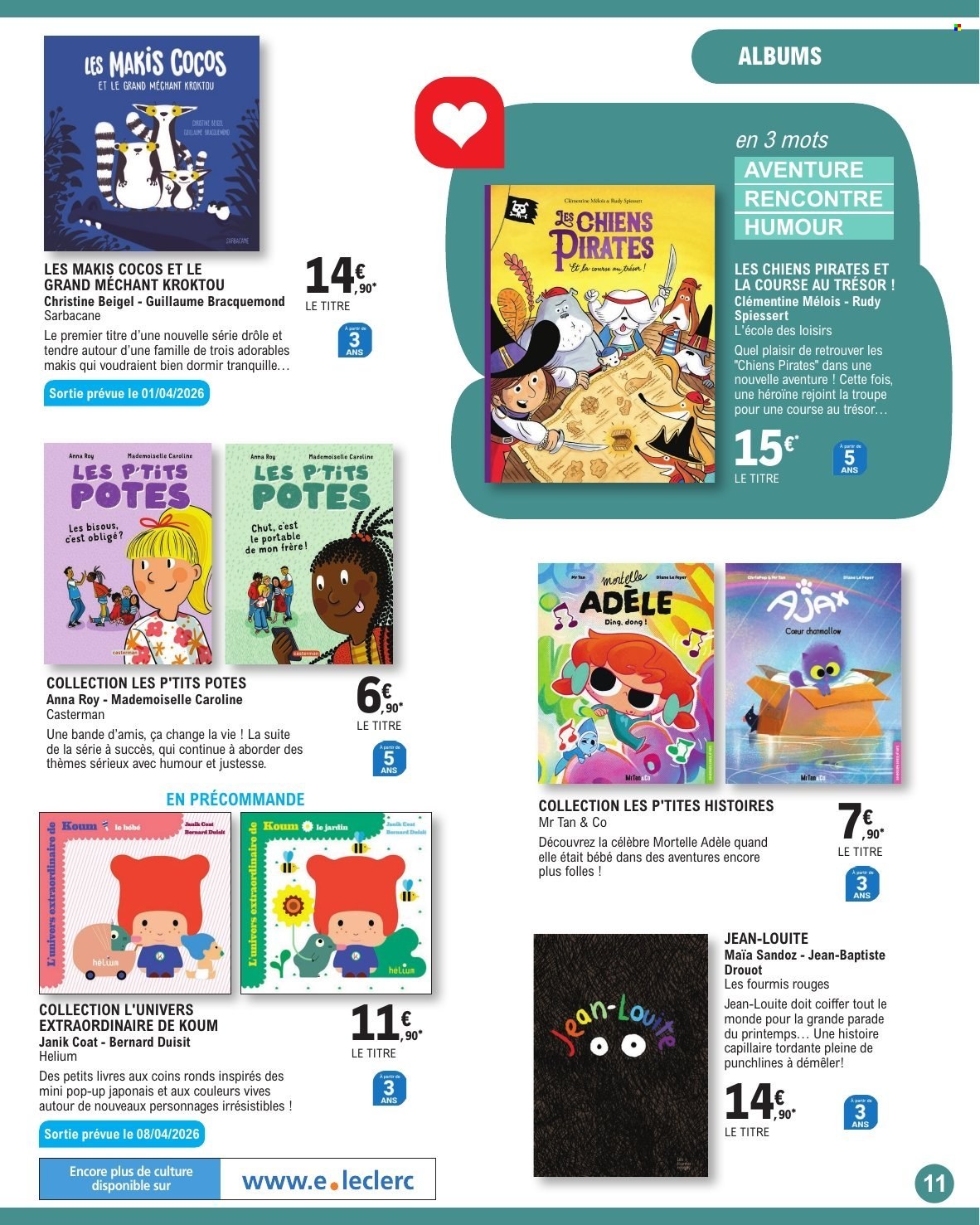 Catalogue E.Leclerc - 31/03/2026 - 02/05/2026. Page 11