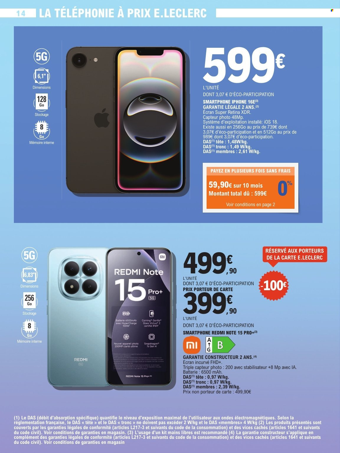 Catalogue E.Leclerc - 31/03/2026 - 11/04/2026. Page 14
