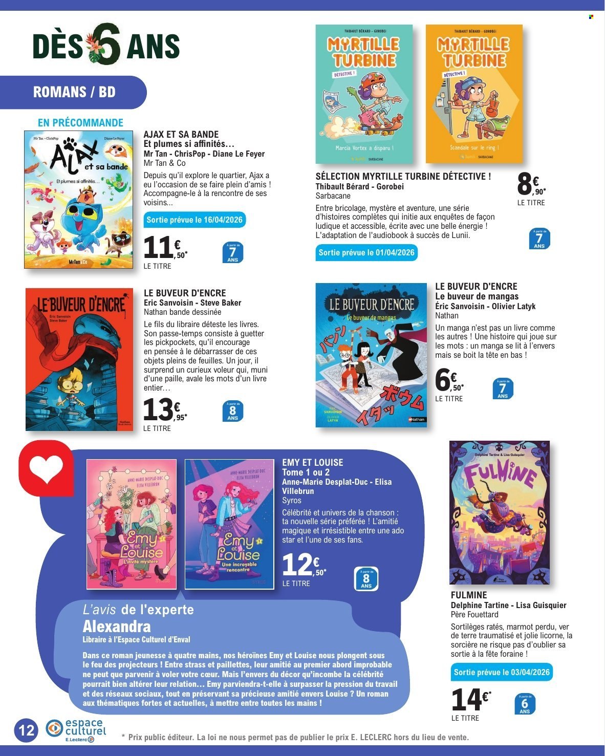 Catalogue E.Leclerc - 31/03/2026 - 02/05/2026. Page 12