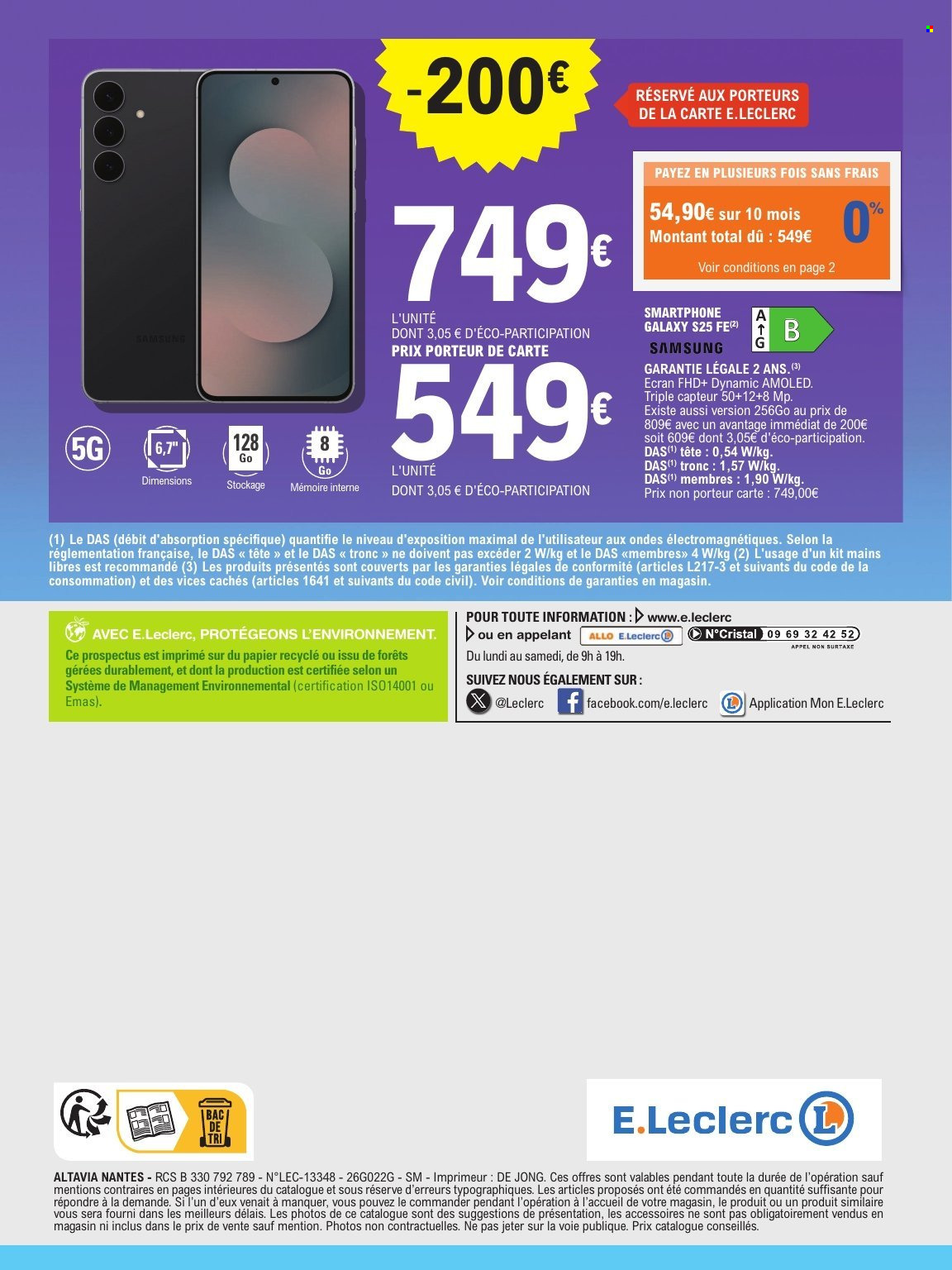 Catalogue E.Leclerc - 31/03/2026 - 11/04/2026. Page 16