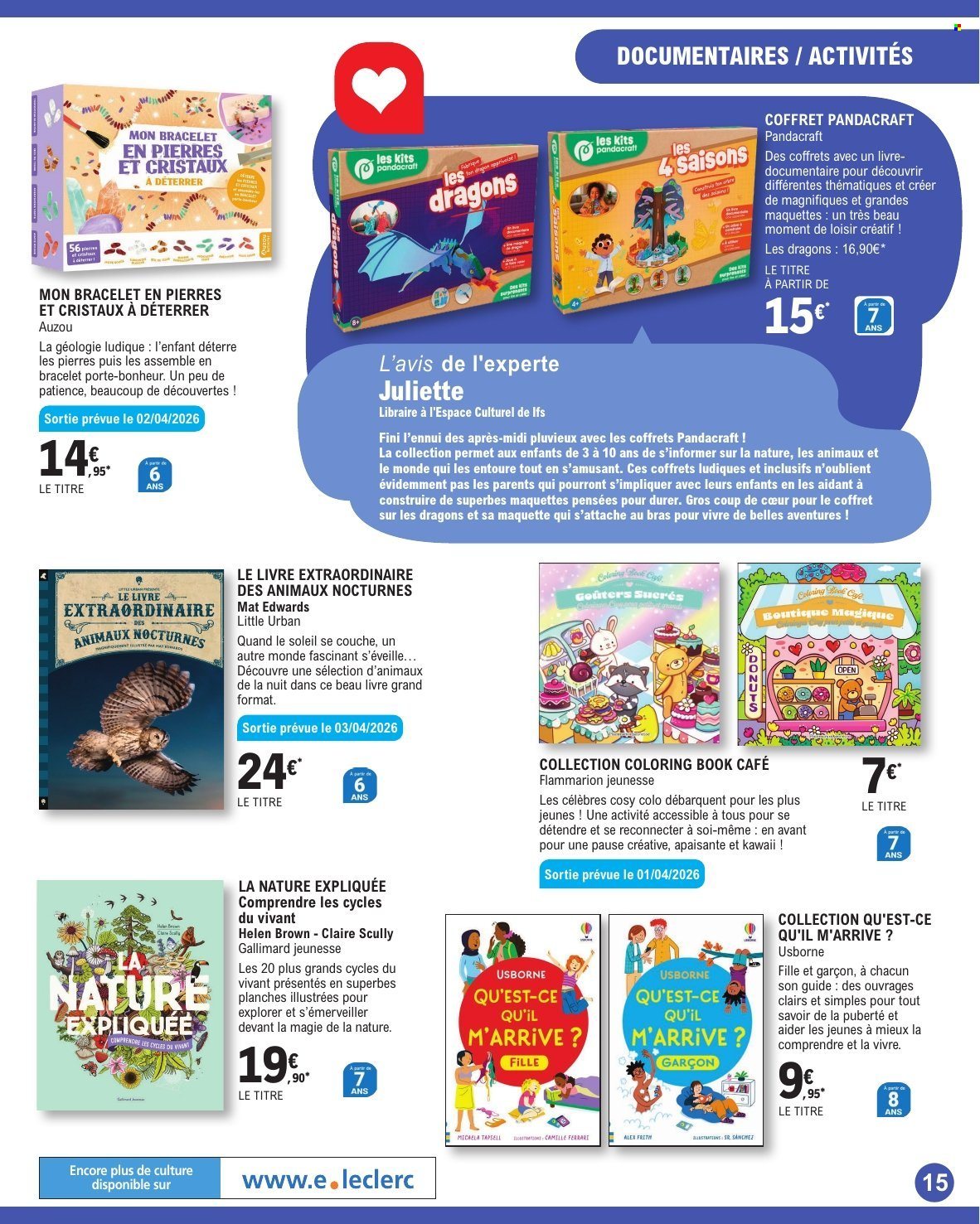 Catalogue E.Leclerc - 31/03/2026 - 02/05/2026. Page 15