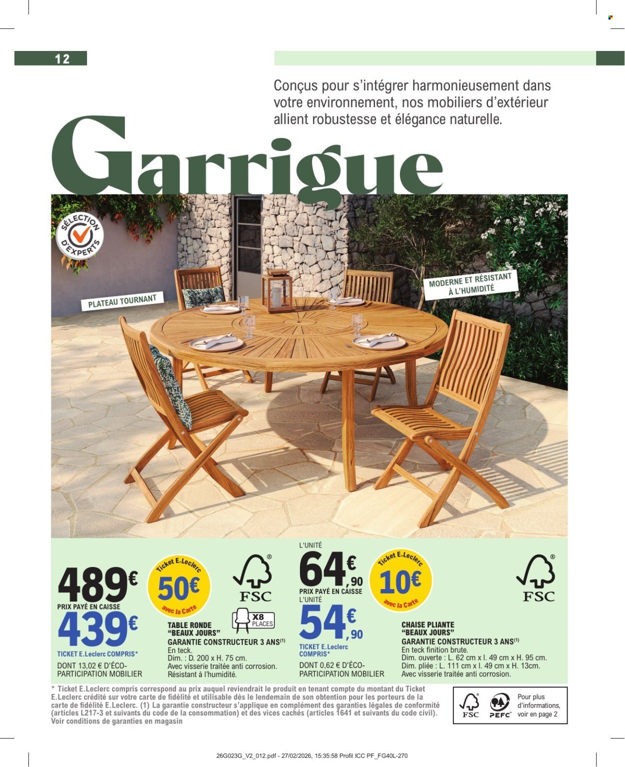 Catalogue E.Leclerc - 31/03/2026 - 18/04/2026. Page 12