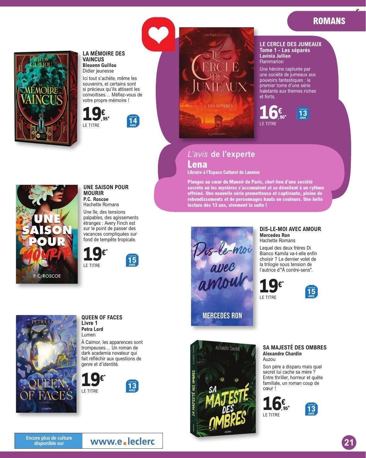 Catalogue E.Leclerc - 31/03/2026 - 02/05/2026. Page 21