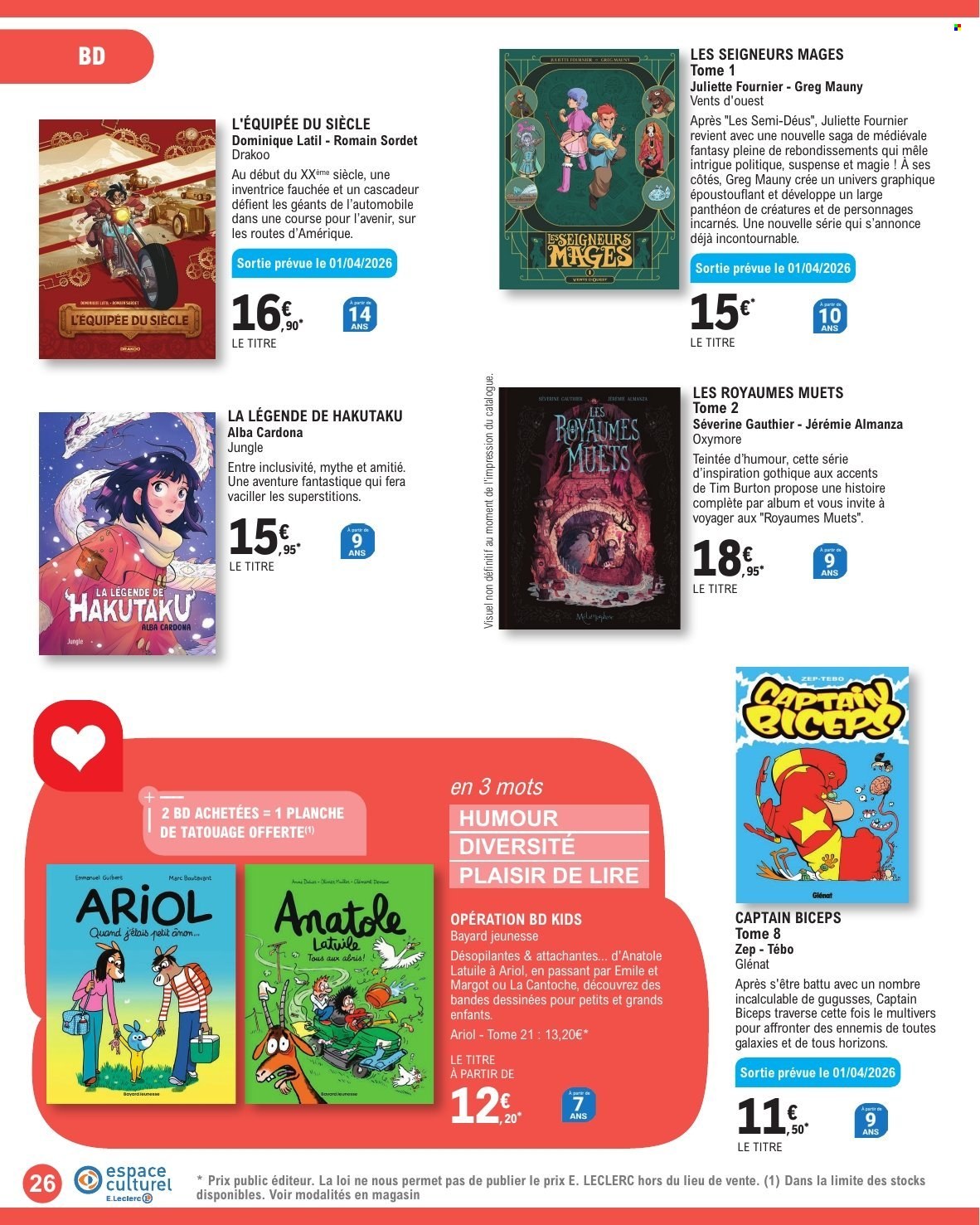 Catalogue E.Leclerc - 31/03/2026 - 02/05/2026. Page 26