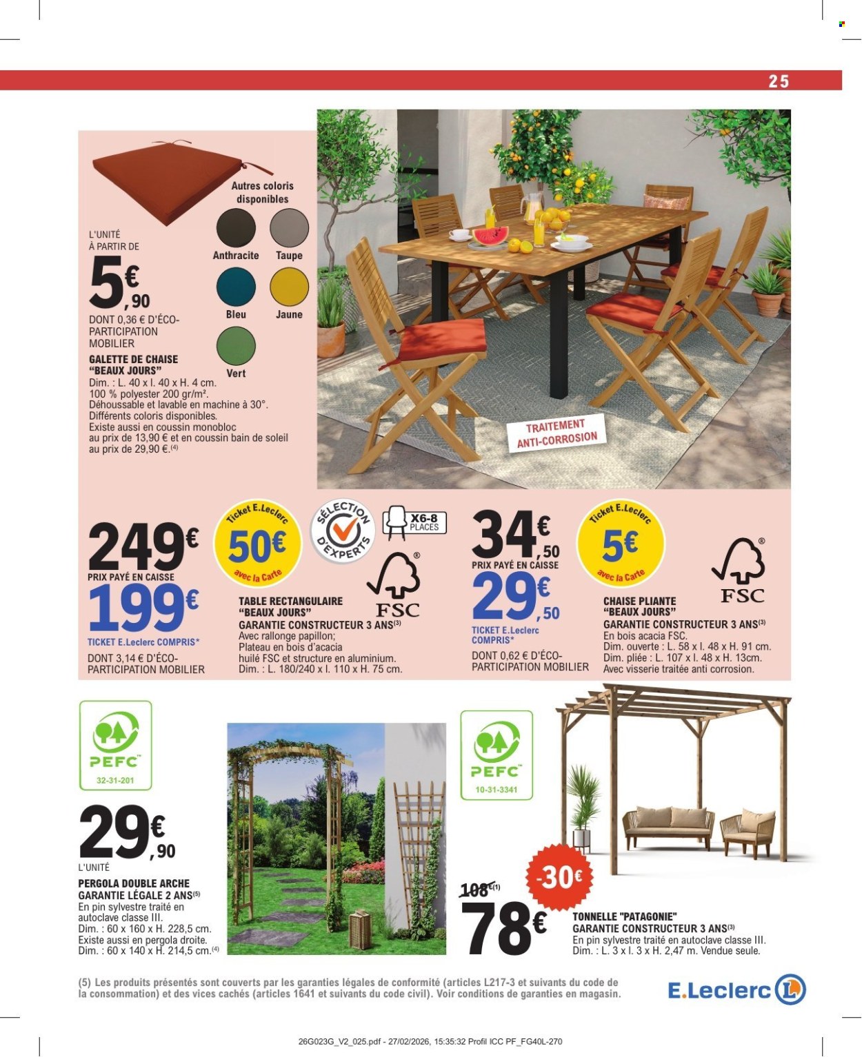 Catalogue E.Leclerc - 31/03/2026 - 18/04/2026. Page 25