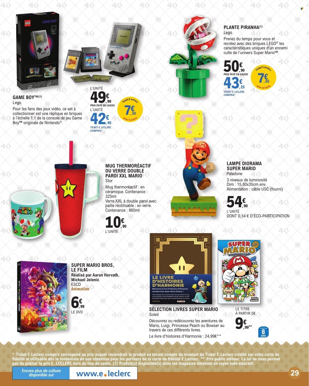 Catalogue E.Leclerc - 31/03/2026 - 02/05/2026. Page 29