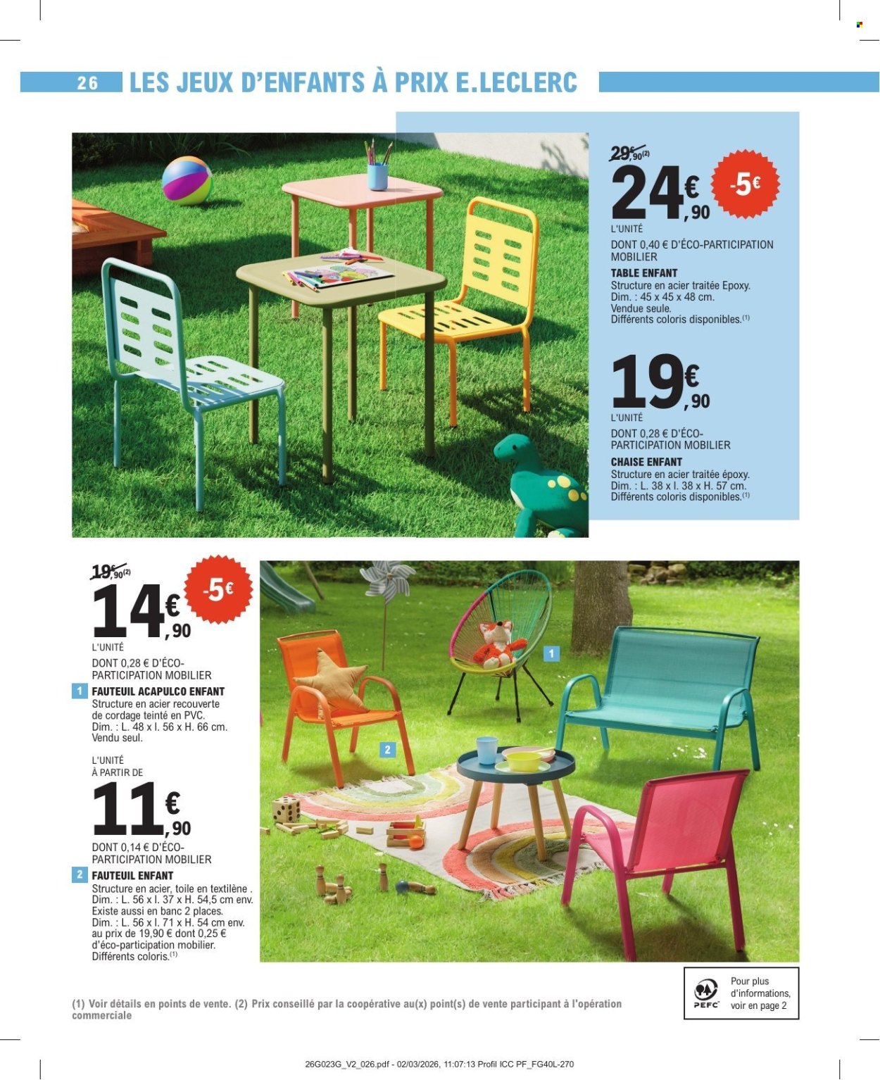 Catalogue E.Leclerc - 31/03/2026 - 18/04/2026. Page 26