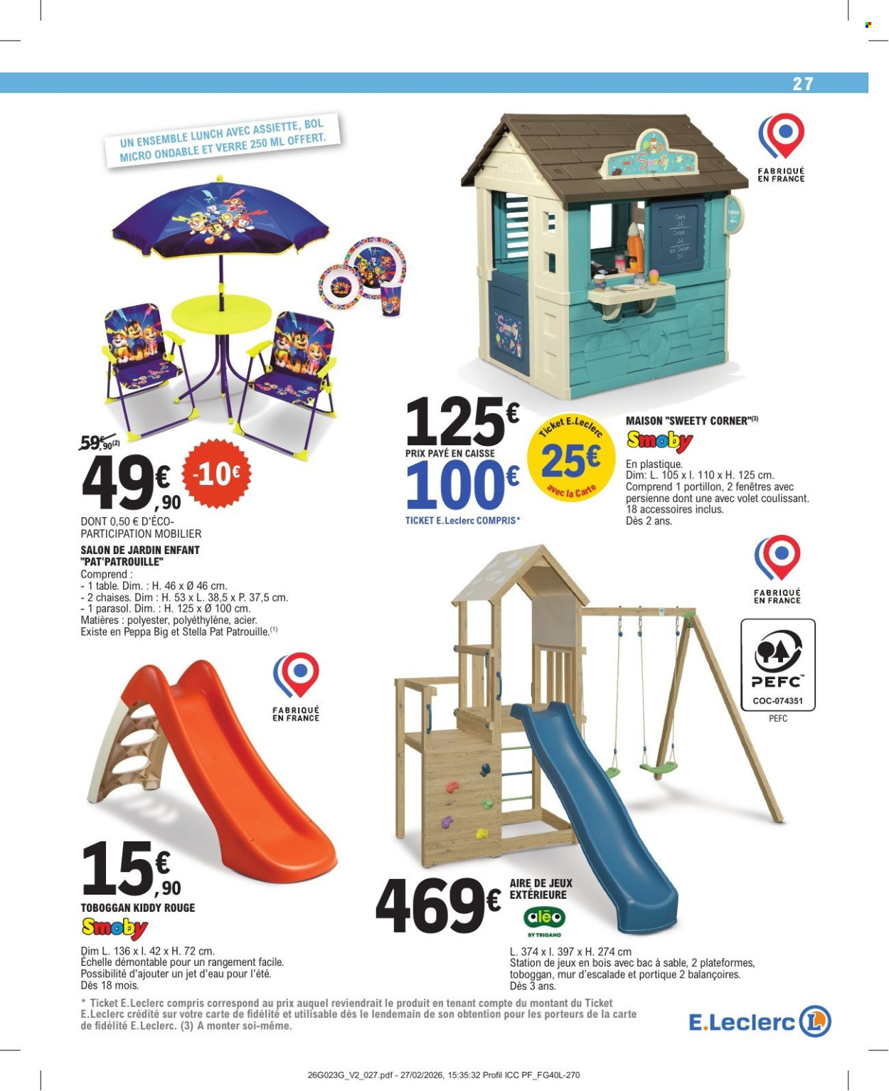 Catalogue E.Leclerc - 31/03/2026 - 18/04/2026. Page 27