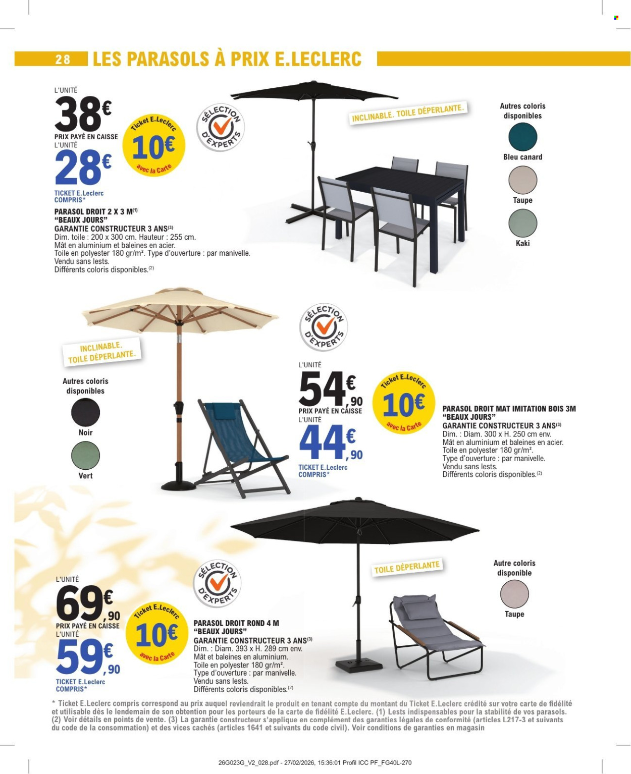 Catalogue E.Leclerc - 31/03/2026 - 18/04/2026. Page 28