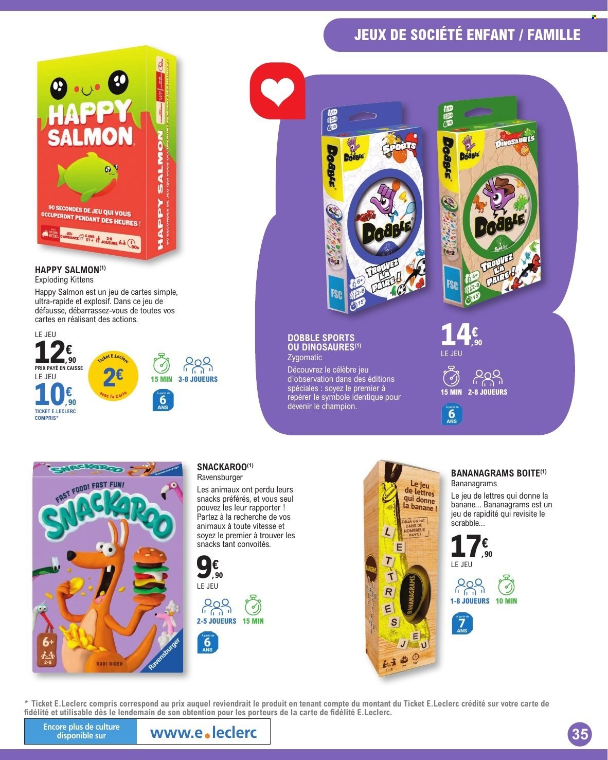 Catalogue E.Leclerc - 31/03/2026 - 02/05/2026. Page 35