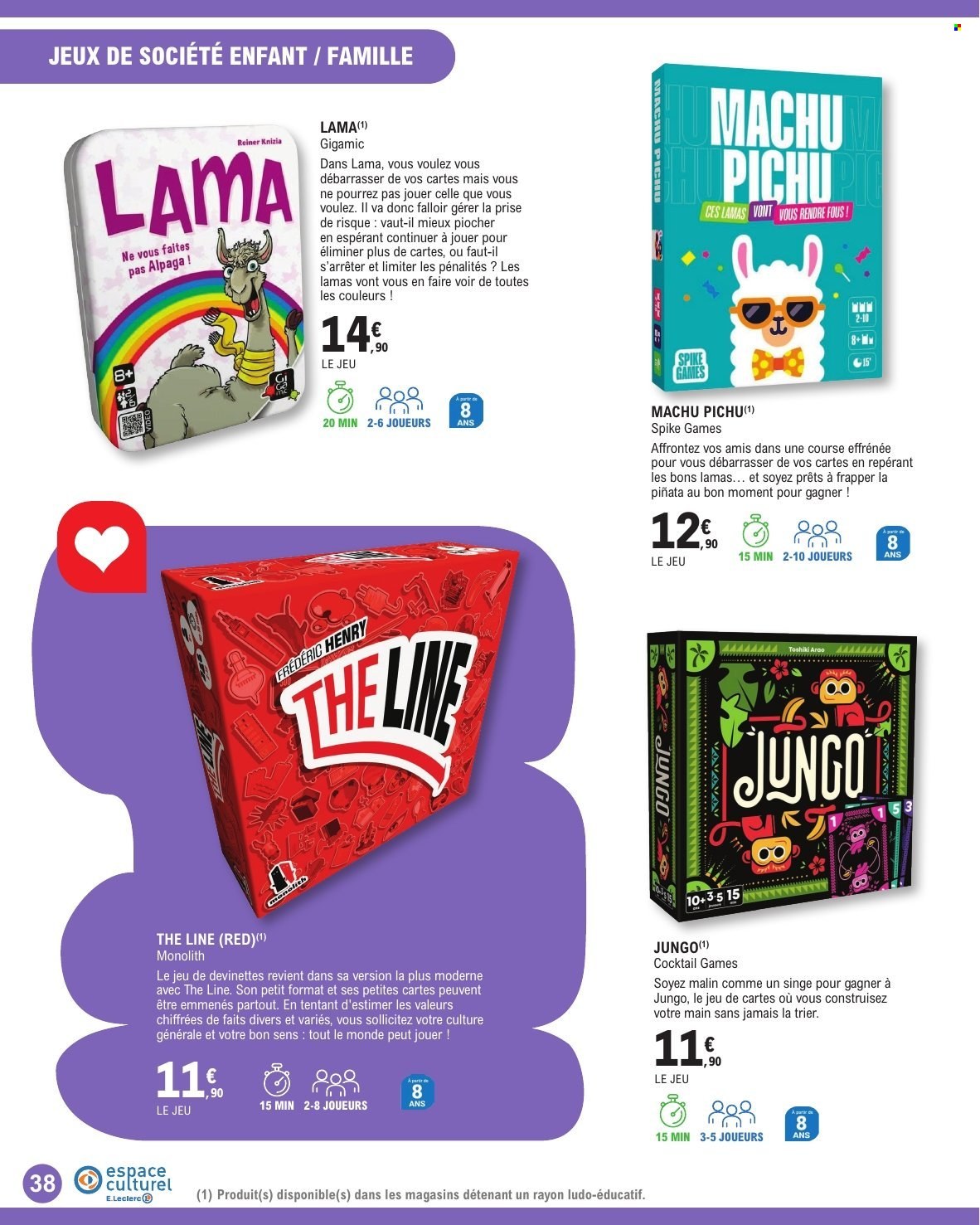 Catalogue E.Leclerc - 31/03/2026 - 02/05/2026. Page 38