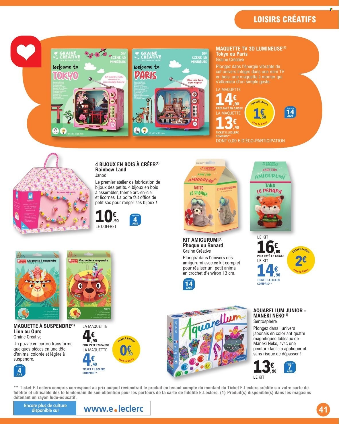 Catalogue E.Leclerc - 31/03/2026 - 02/05/2026. Page 41
