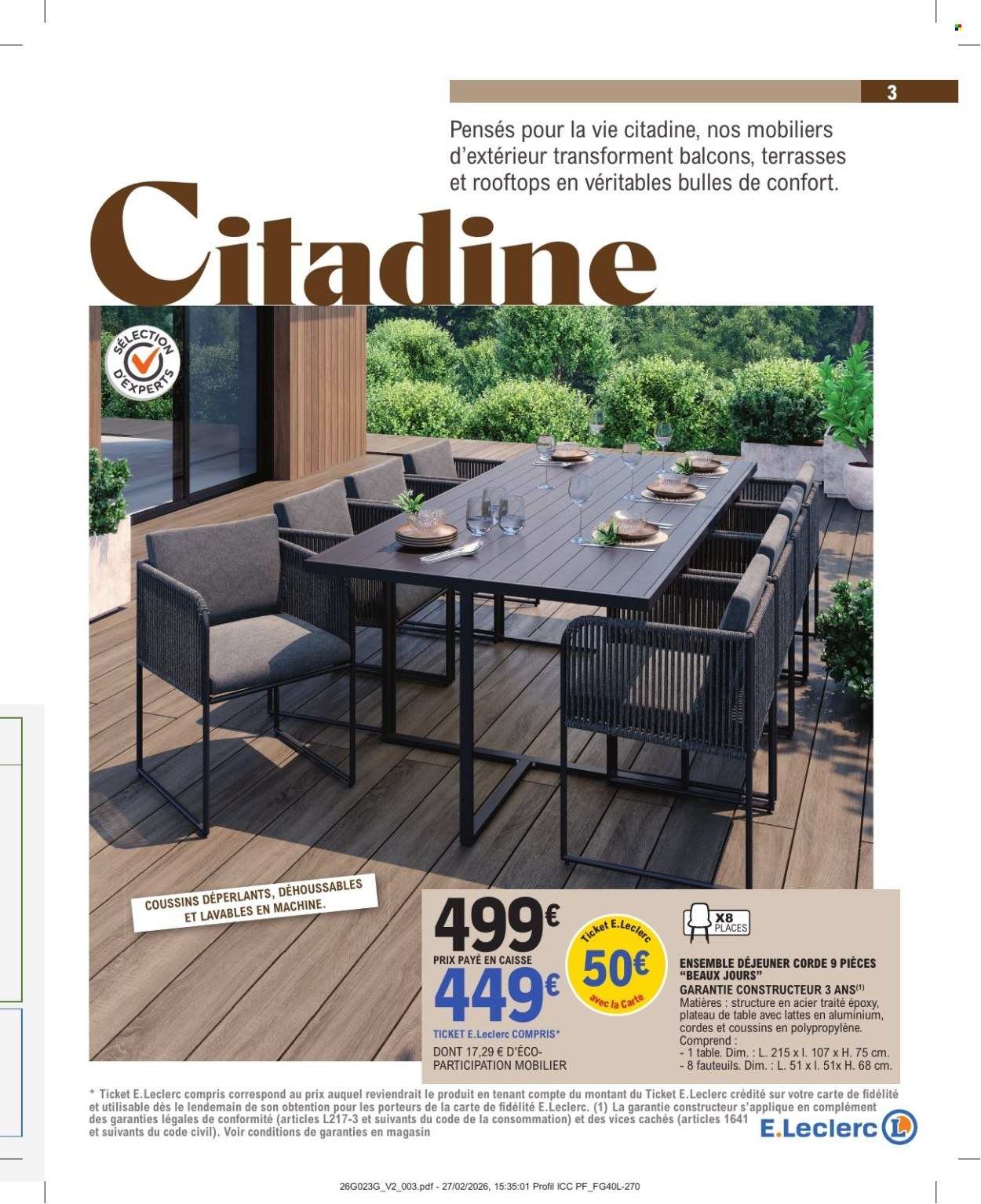 Catalogue E.Leclerc - 31/03/2026 - 18/04/2026. Page 3