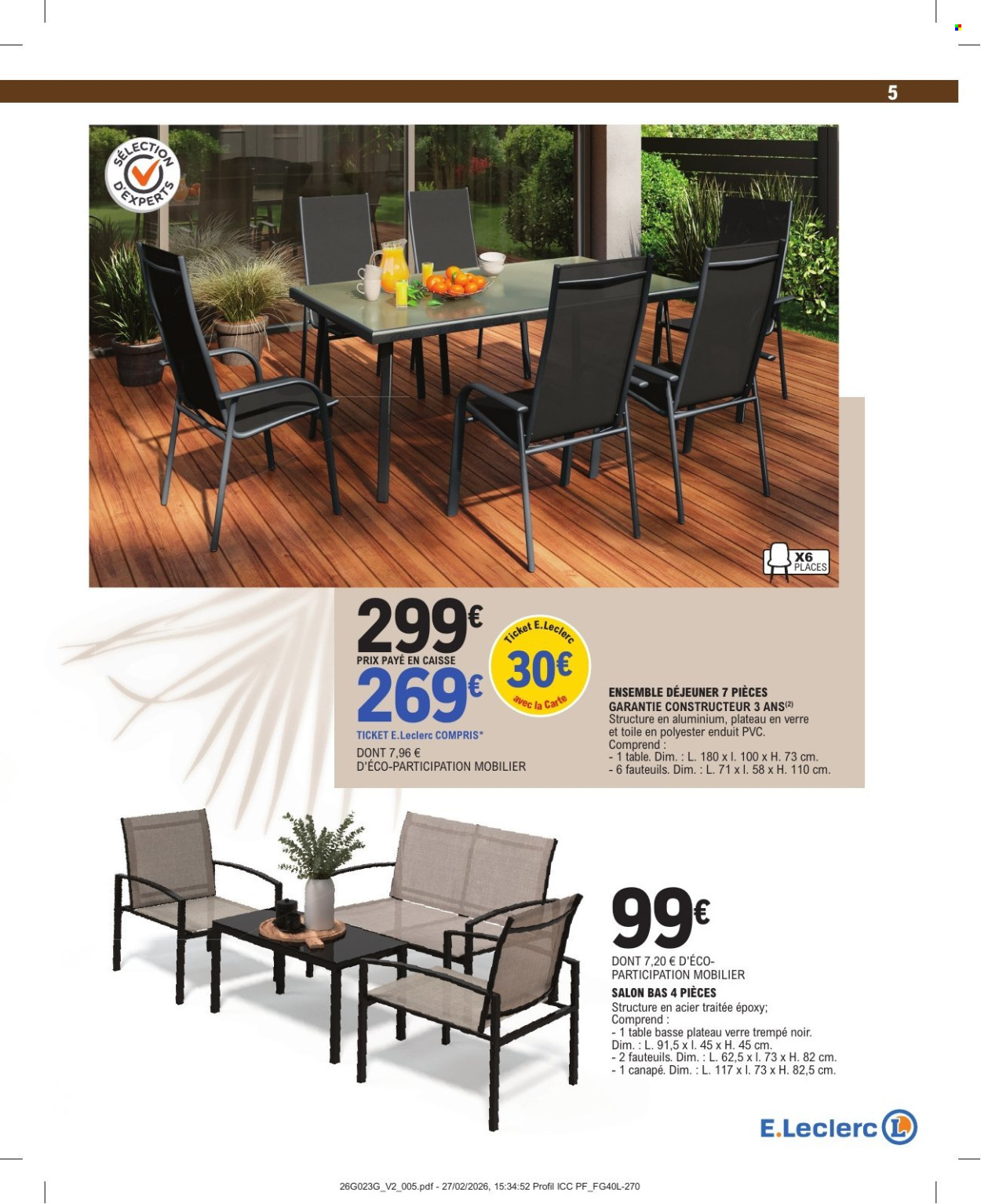 Catalogue E.Leclerc - 31/03/2026 - 18/04/2026. Page 5