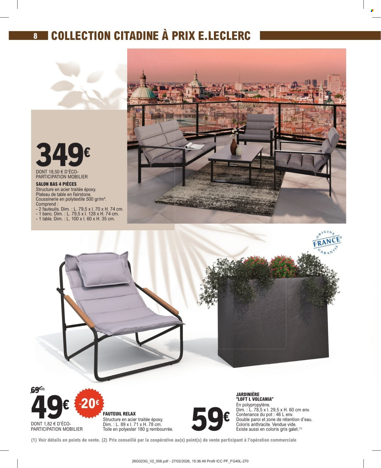 Catalogue E.Leclerc - 31/03/2026 - 18/04/2026. Page 8