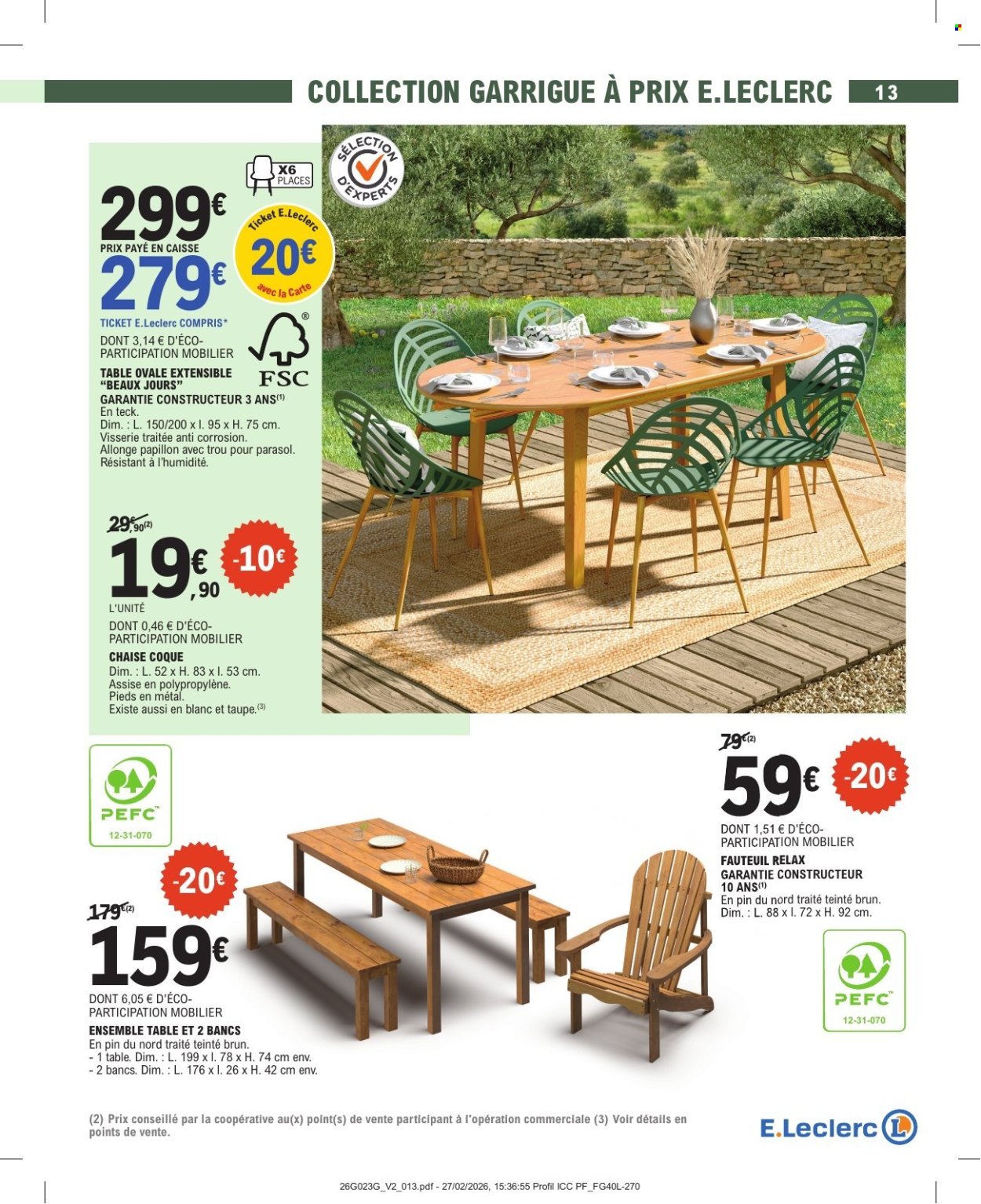 Catalogue E.Leclerc - 31/03/2026 - 18/04/2026. Page 13