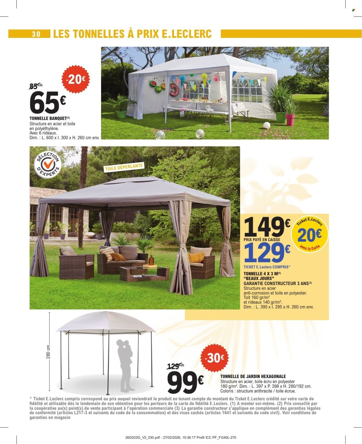 Catalogue E.Leclerc - 31/03/2026 - 18/04/2026. Page 30