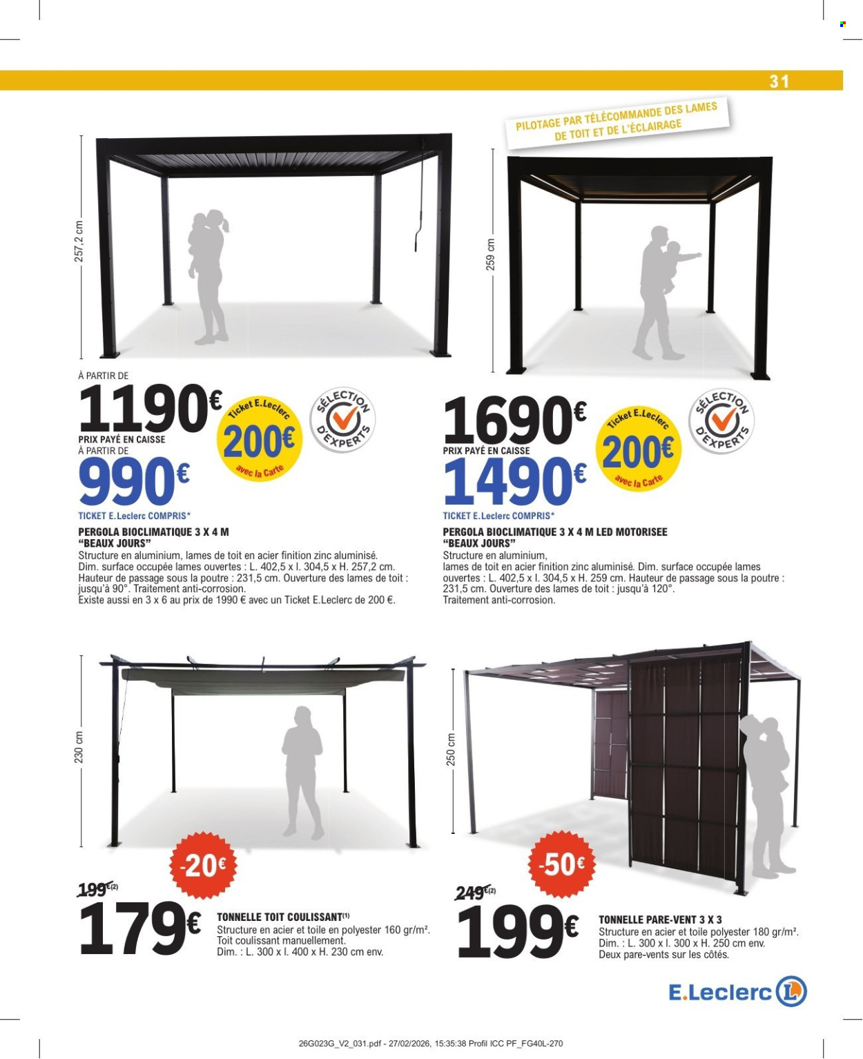 Catalogue E.Leclerc - 31/03/2026 - 18/04/2026. Page 31